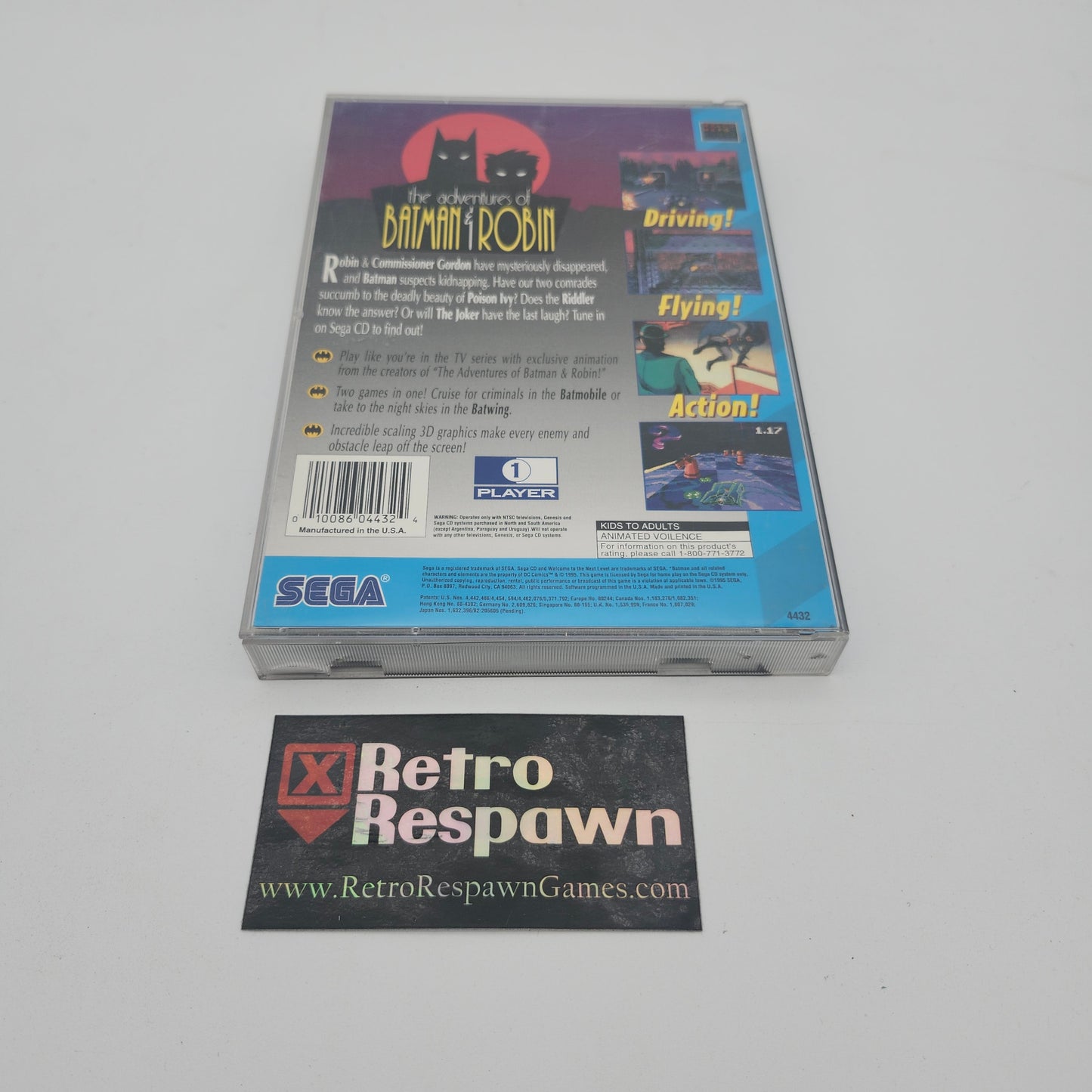 Adventures of Batman and Robin - Sega CD (Complete)