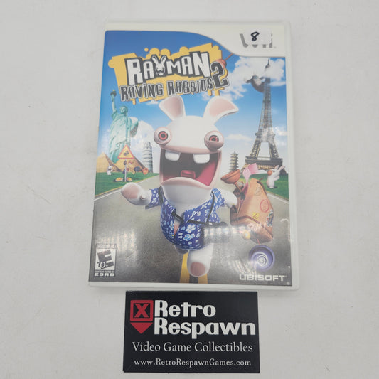 Rayman Raving Rabbids 2 - Wii (Complete)