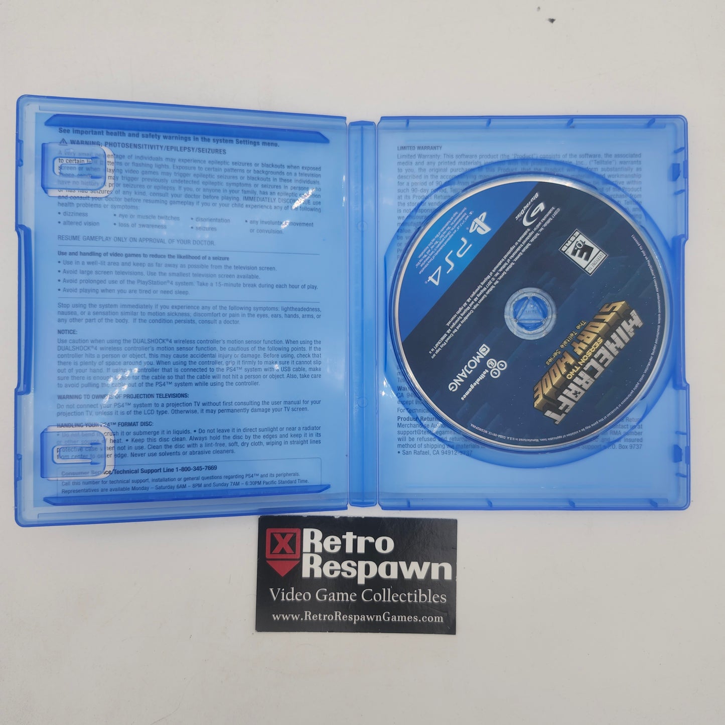 Minecraft: Story Mode Season Two - Playstation 4 (Complete)