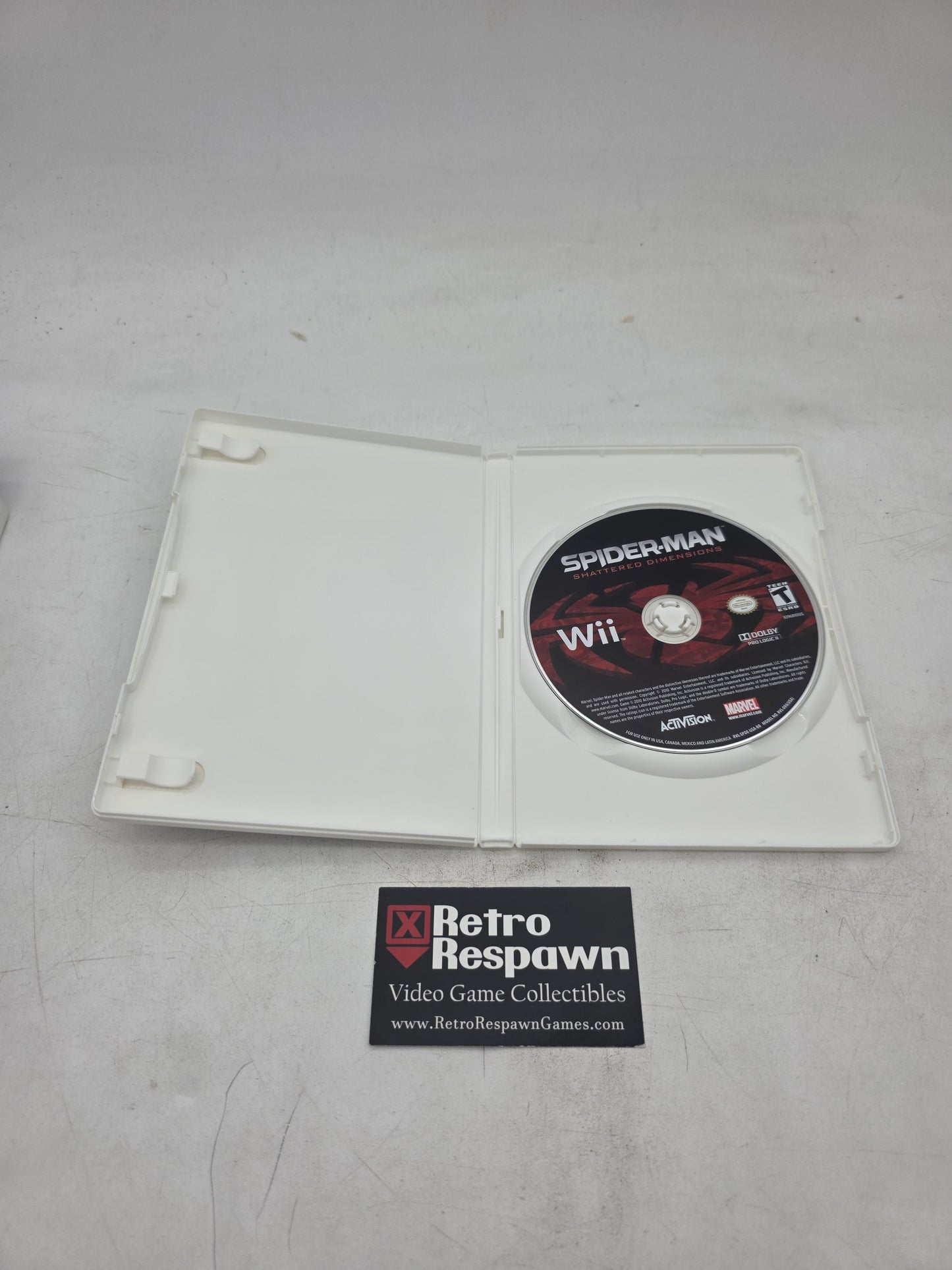 Spiderman: Shattered Dimensions - Wii (No Manual)