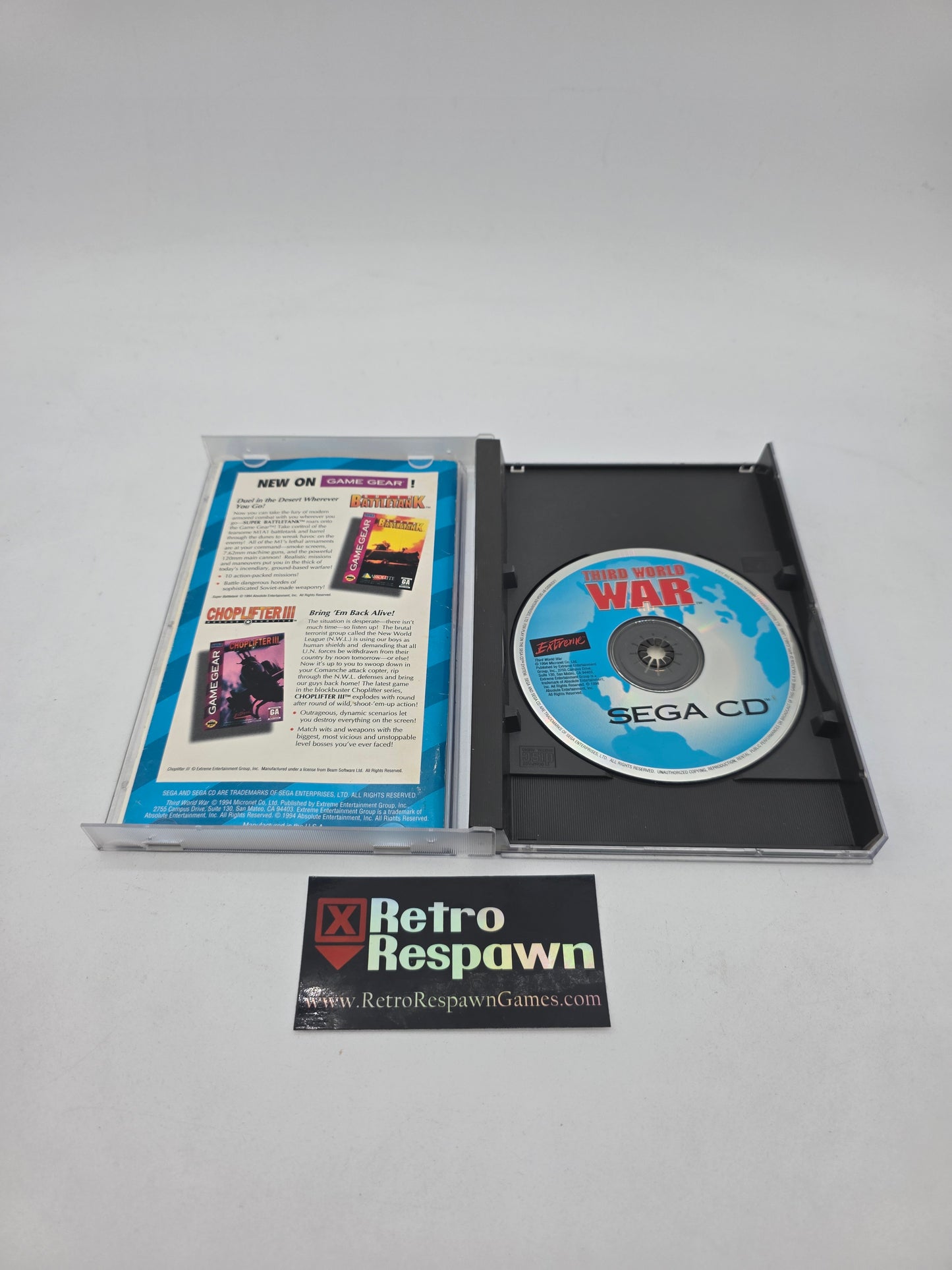 The Third World War - Sega CD (Complete)