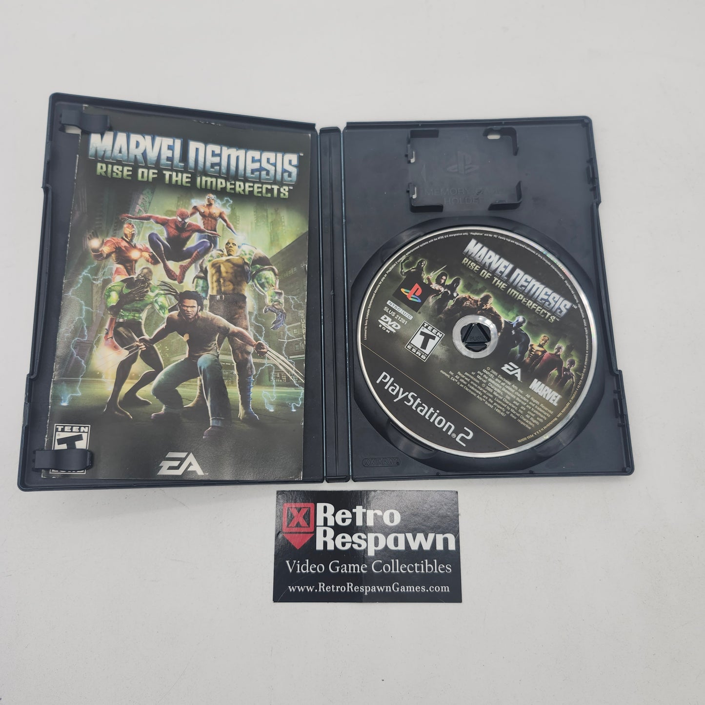 Marvel Nemesis Rise of the Imperfects - Playstation 2 (Complete)