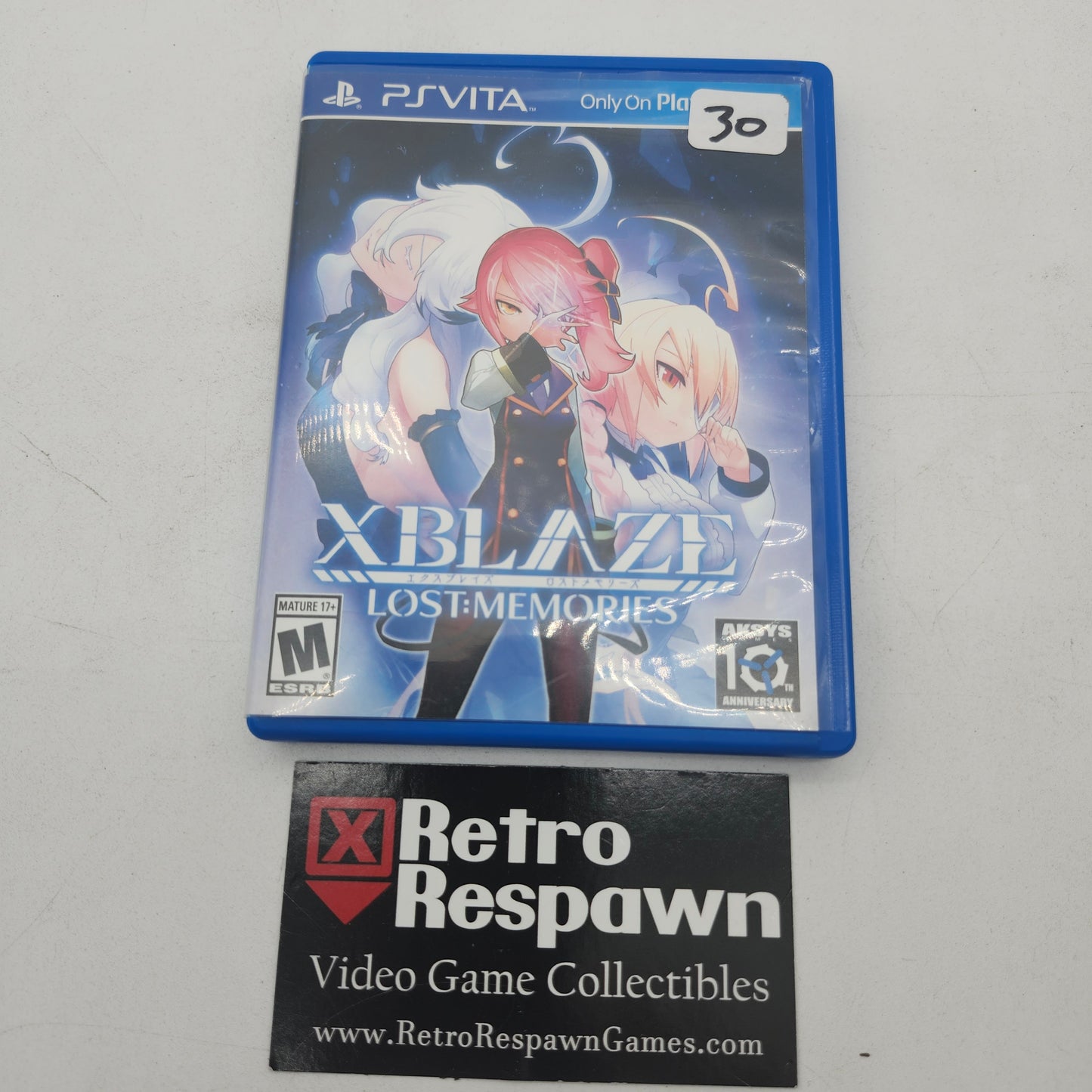 XBlaze Lost: Memories - Playstation Vita (Complete)