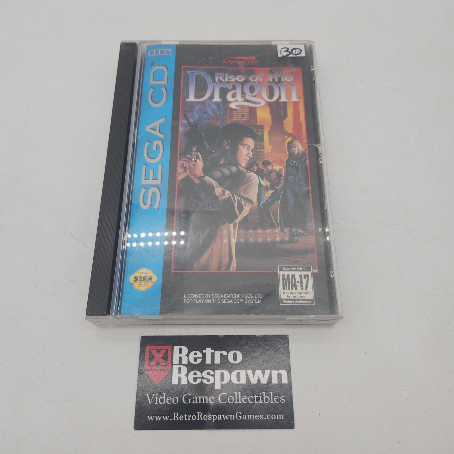 Rise of the Dragon - Sega CD (Complete)