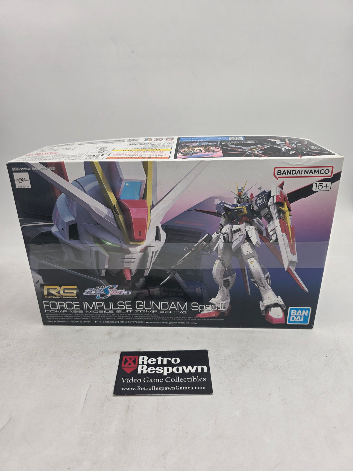 RG Gundam SEED Freedom Force Impulse Spec2 Plastic Robot Model Kit - Figure/Statue (Sealed)