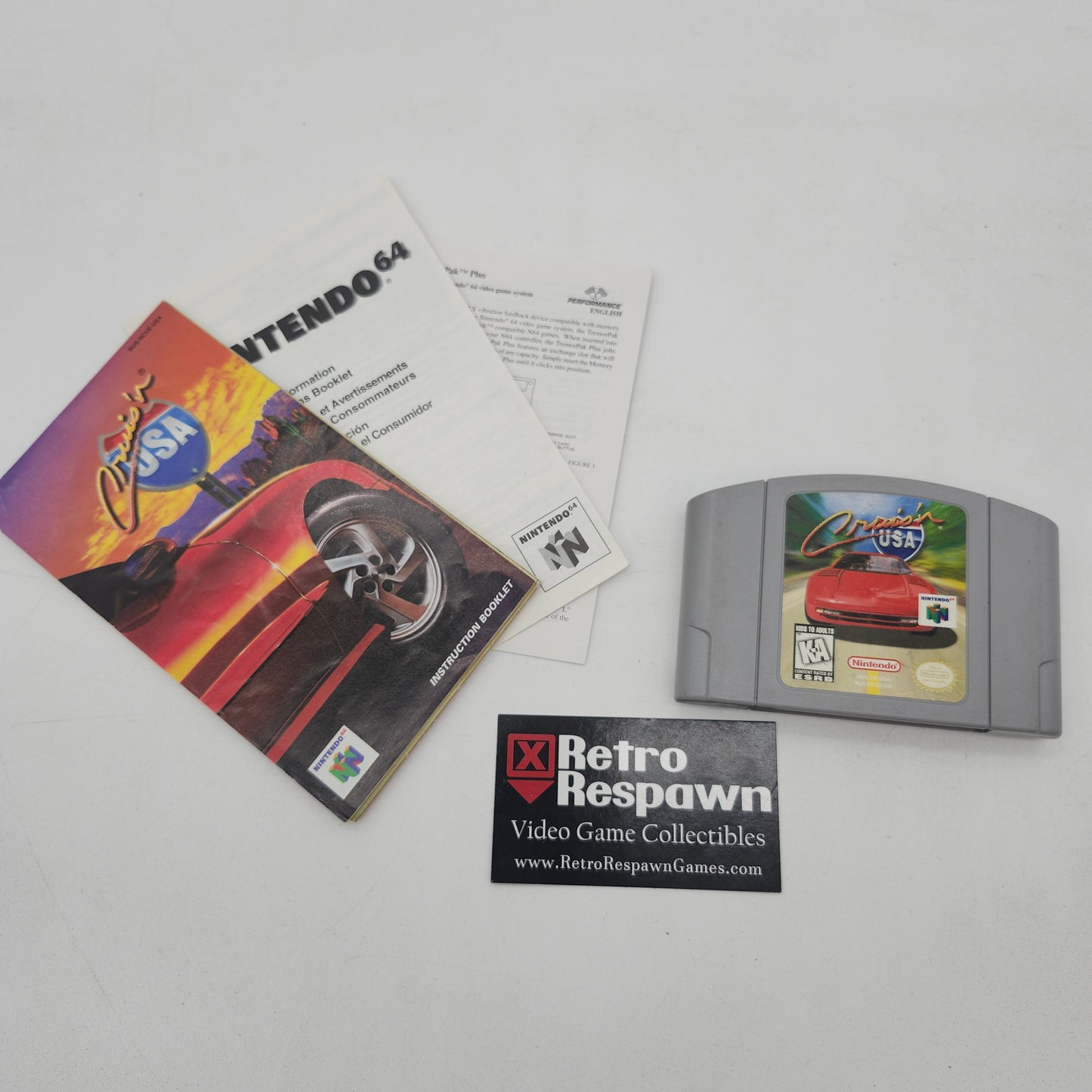 Cruis'n USA - Nintendo 64 (Complete)