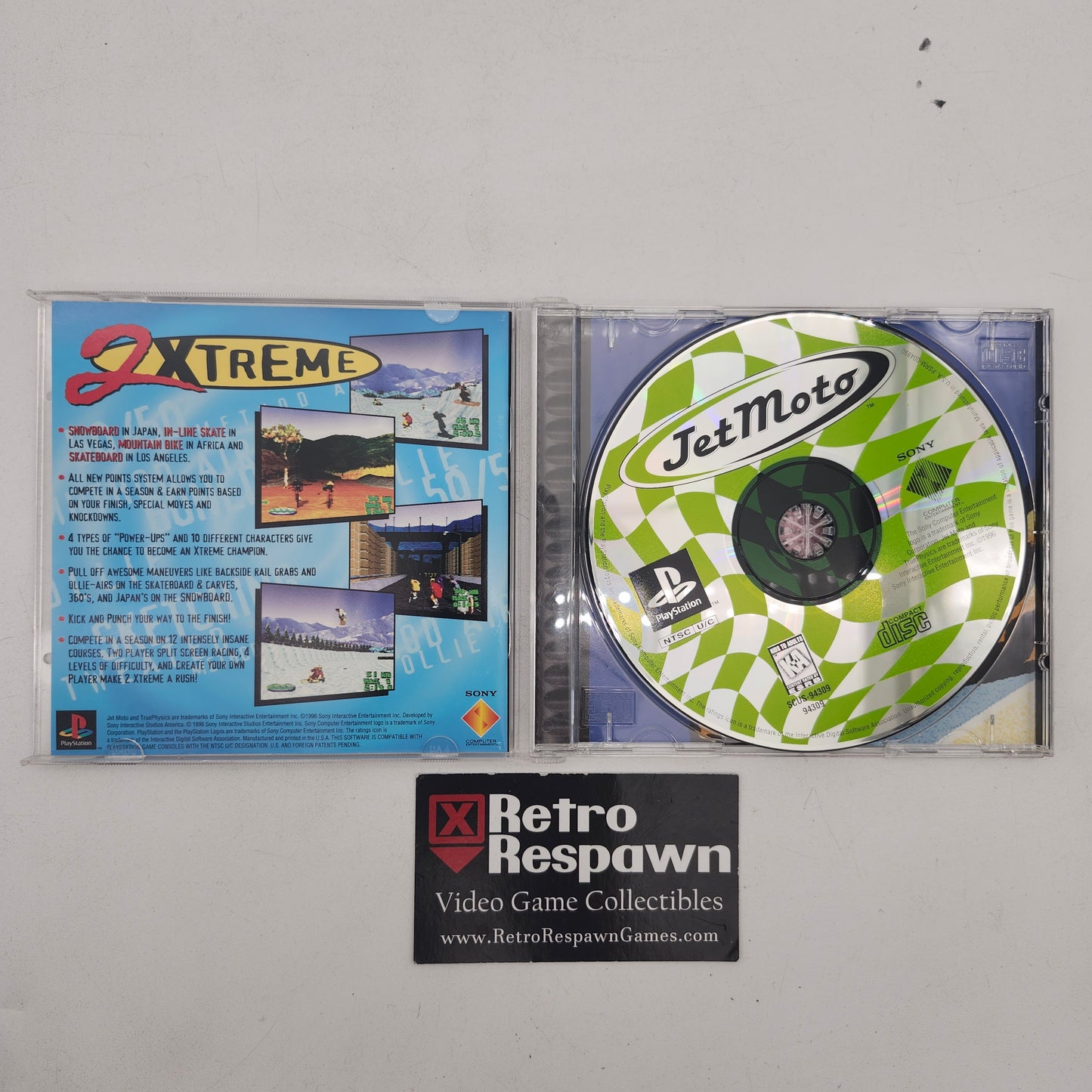 Jet Moto - Playstation (Complete)