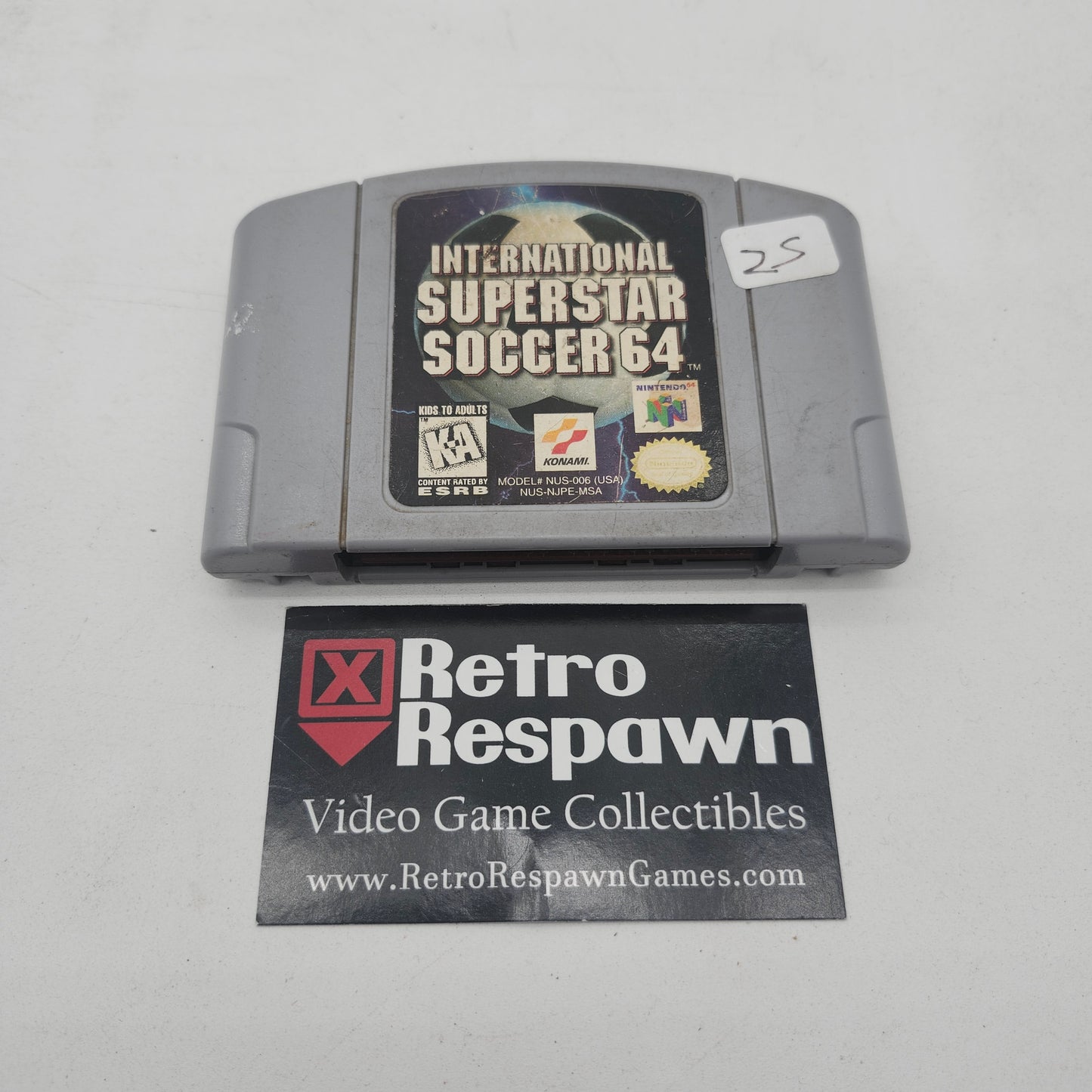 International Superstar Soccer 64 - Nintendo 64 (Game Only)