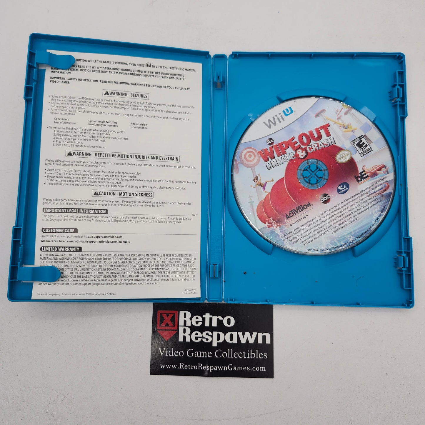 Wipeout: Create & Crash - Wii U (Complete)