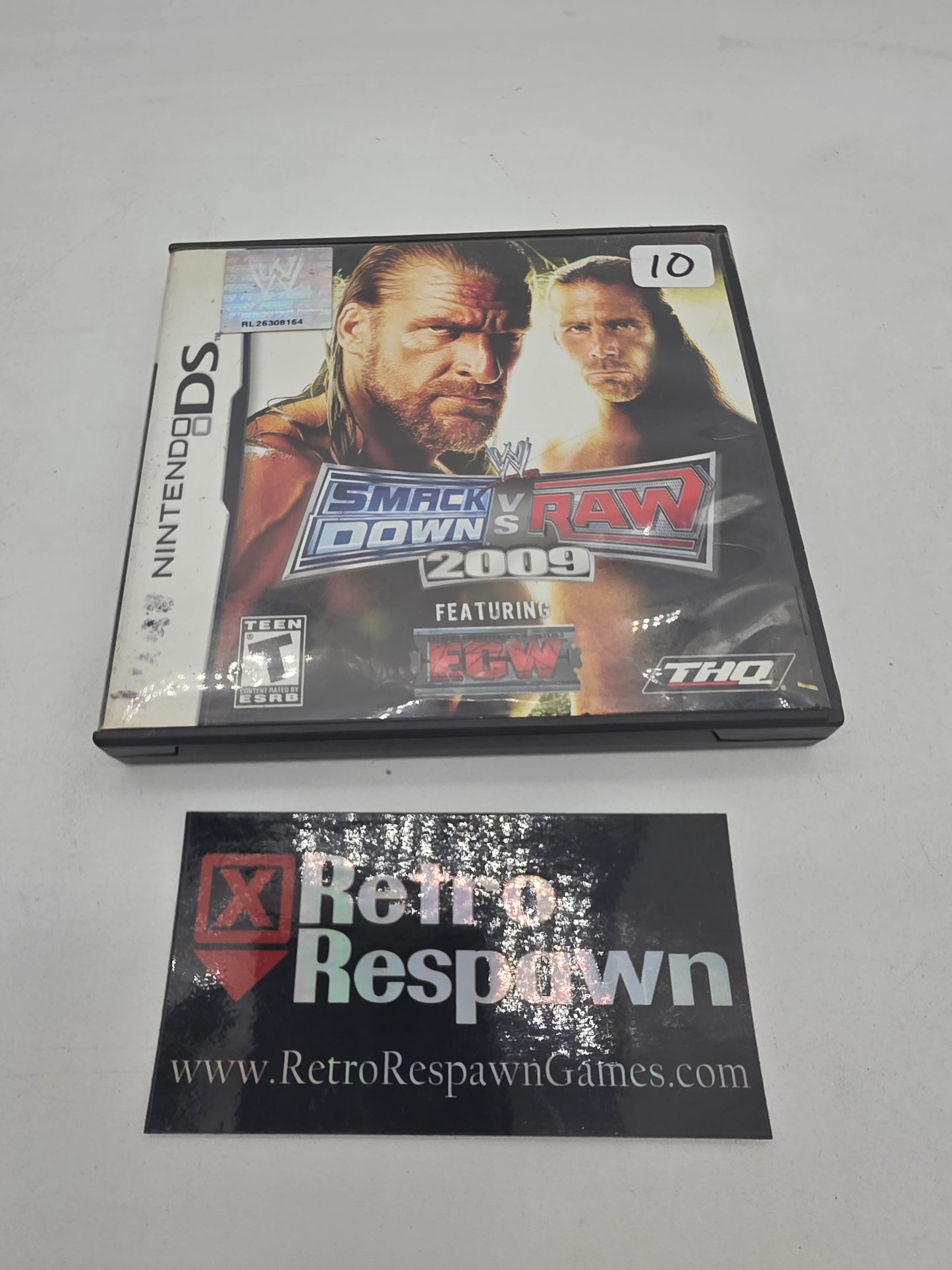 WWE Smackdown vs. Raw 2009 - Nintendo DS (Complete)