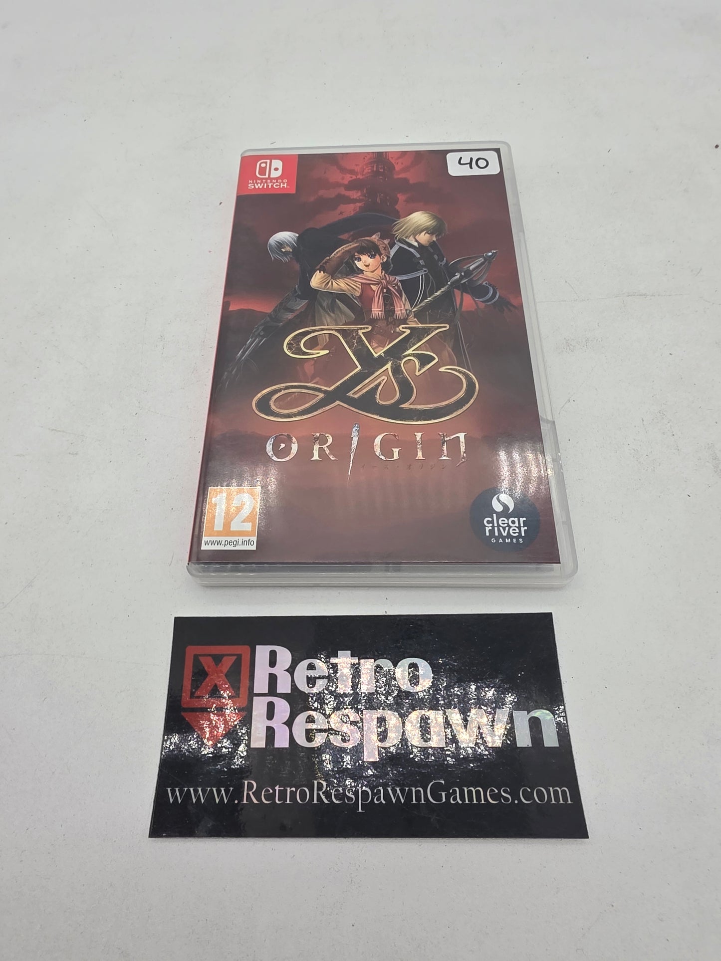 Ys Origin - PAL Nintendo Switch (Complete)