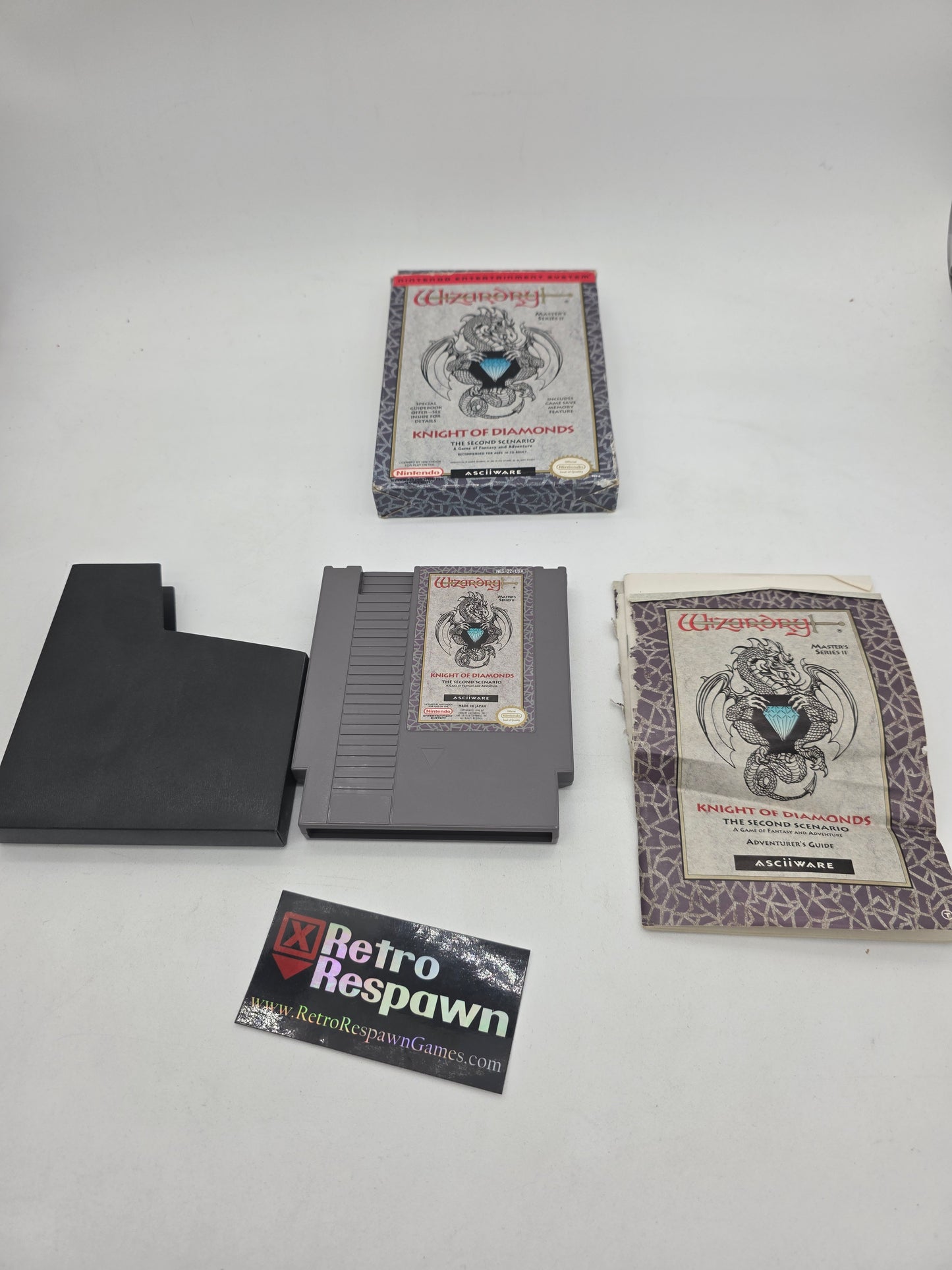 Wizardry: Knight of Diamonds Second Scenario - NES (Complete)
