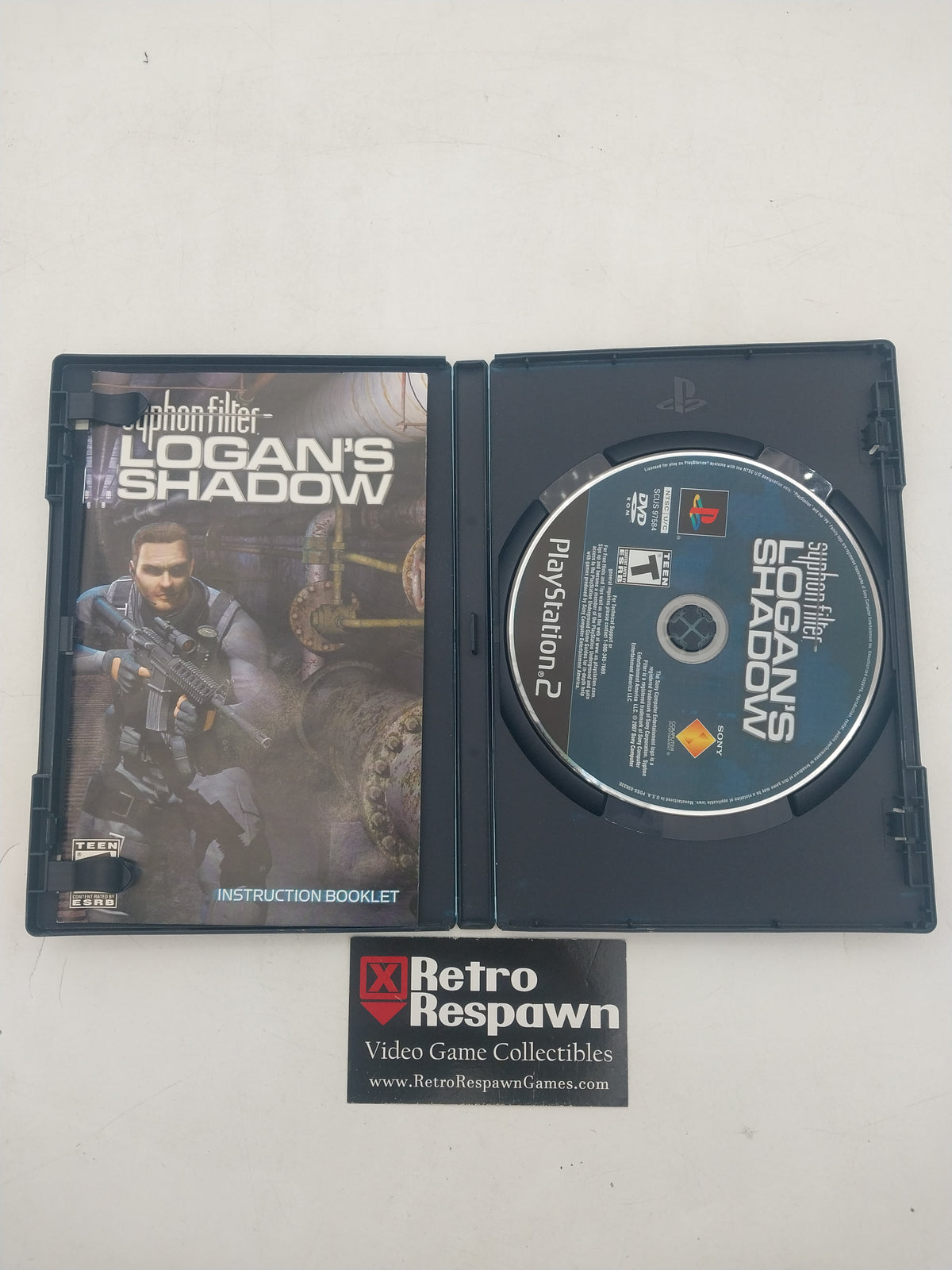 Syphon Filter Logan's Shadow - Playstation 2 (Complete)