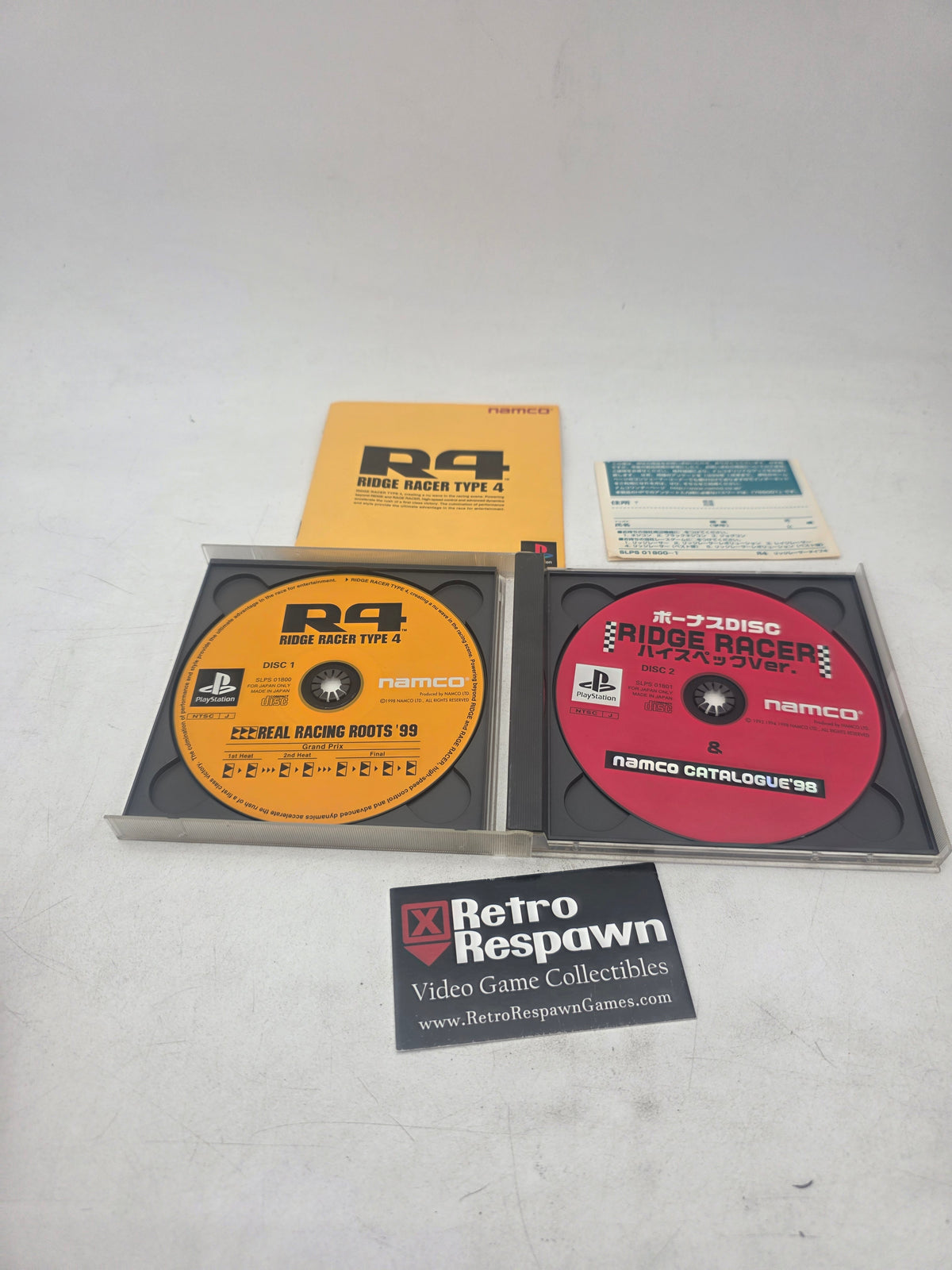 Ridge Racer Type 4 - JP Playstation (Complete)