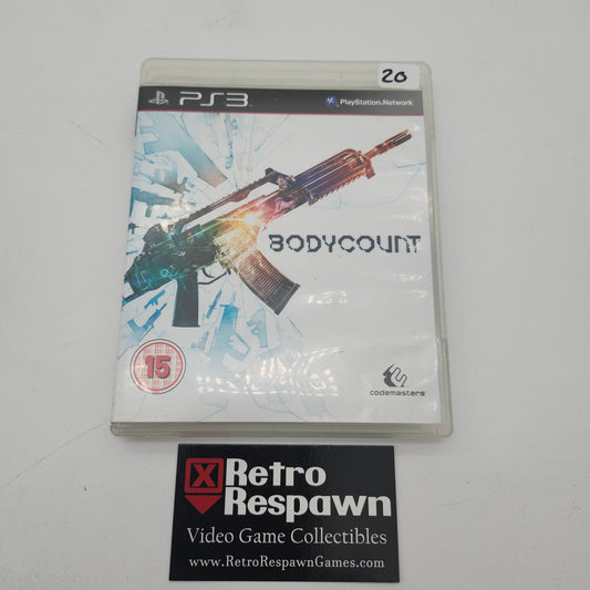 Bodycount - PAL Playstation 3 (Complete)