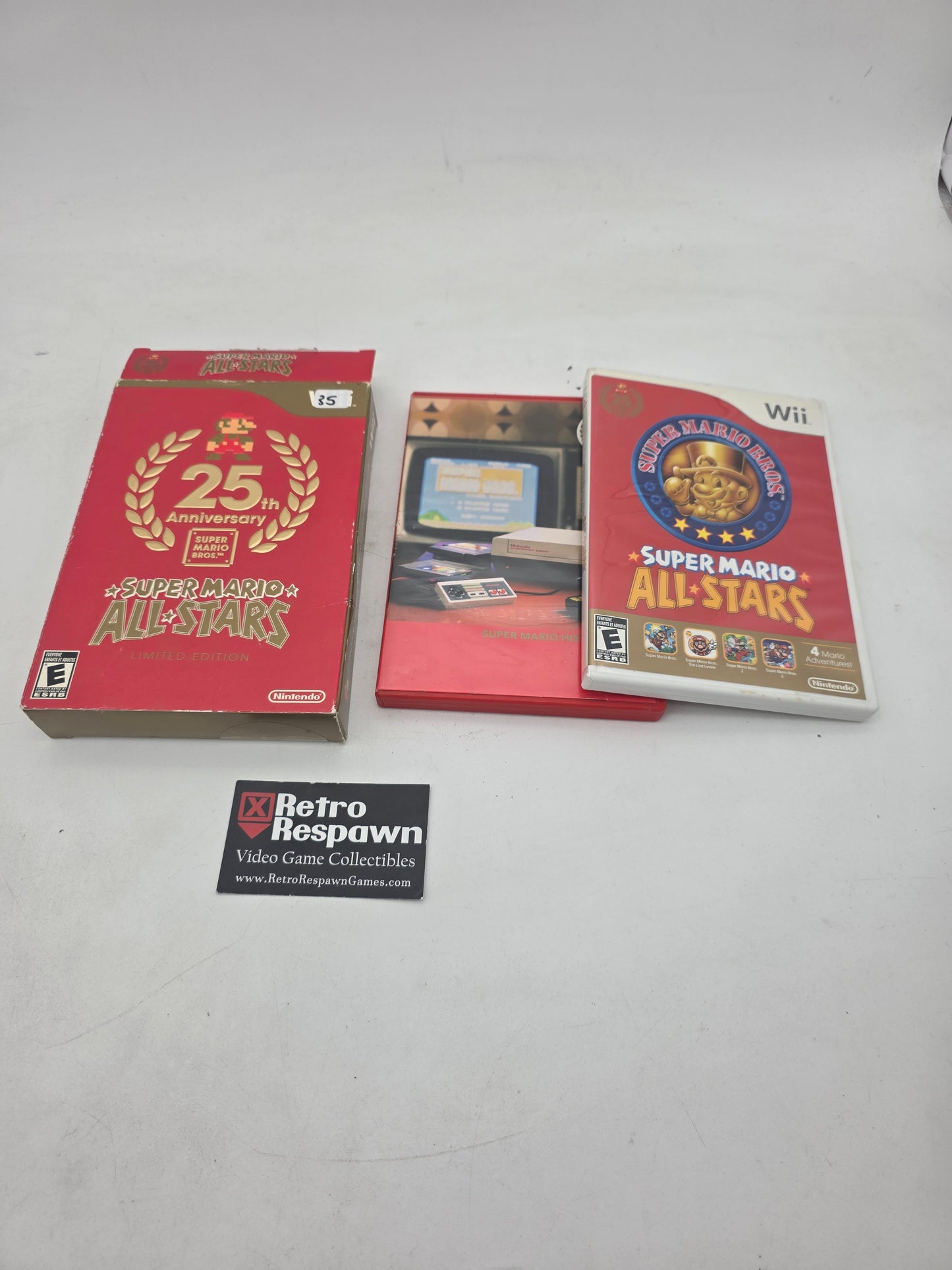 Super Mario All-Stars Limited Edition - Wii (Complete)