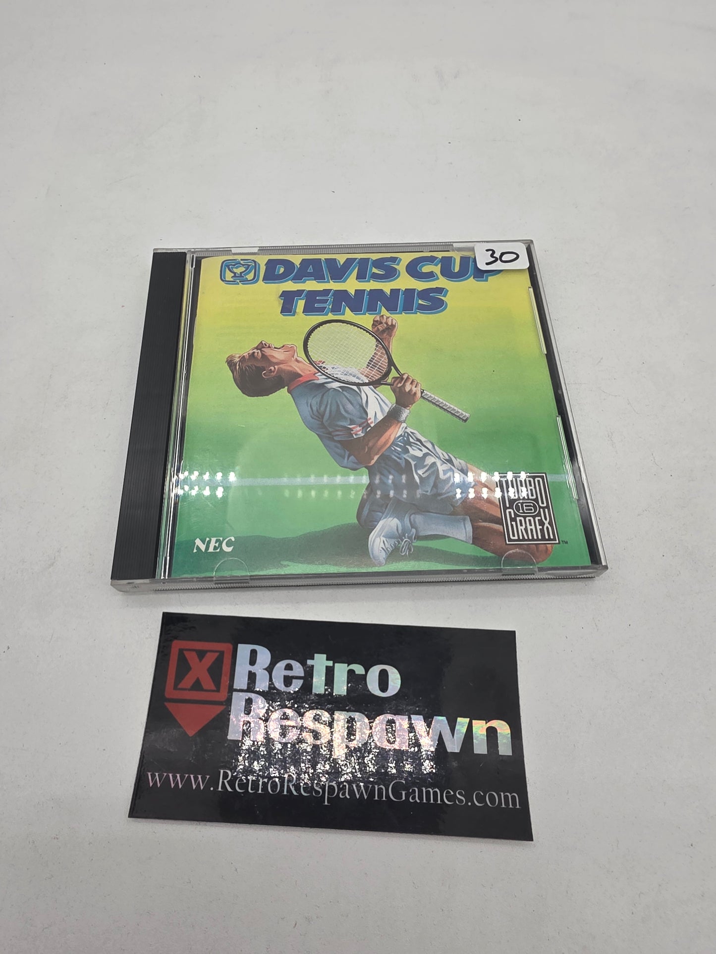 Davis Cup Tennis - TurboGrafx-16 (Complete)