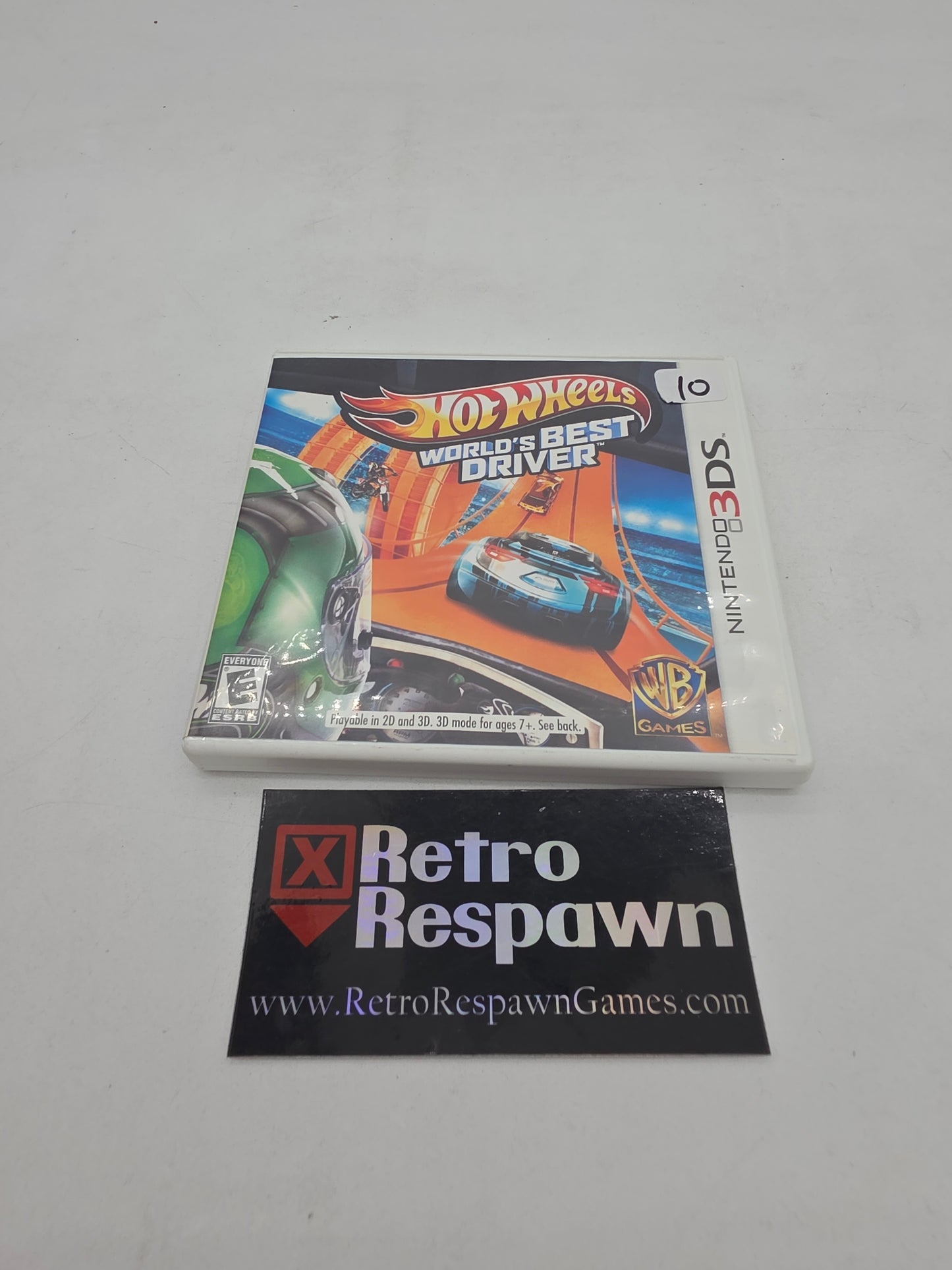 Hot Wheels: World's Best Driver - Nintendo 3DS (Complete)