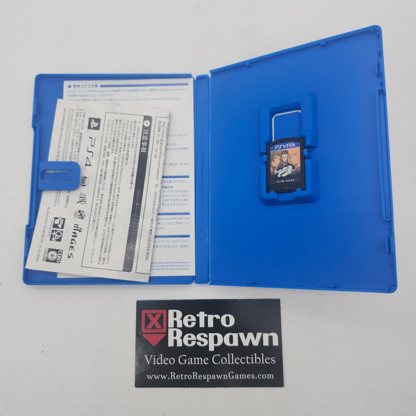 Steins Gate 0 - JP Playstation Vita (Complete)