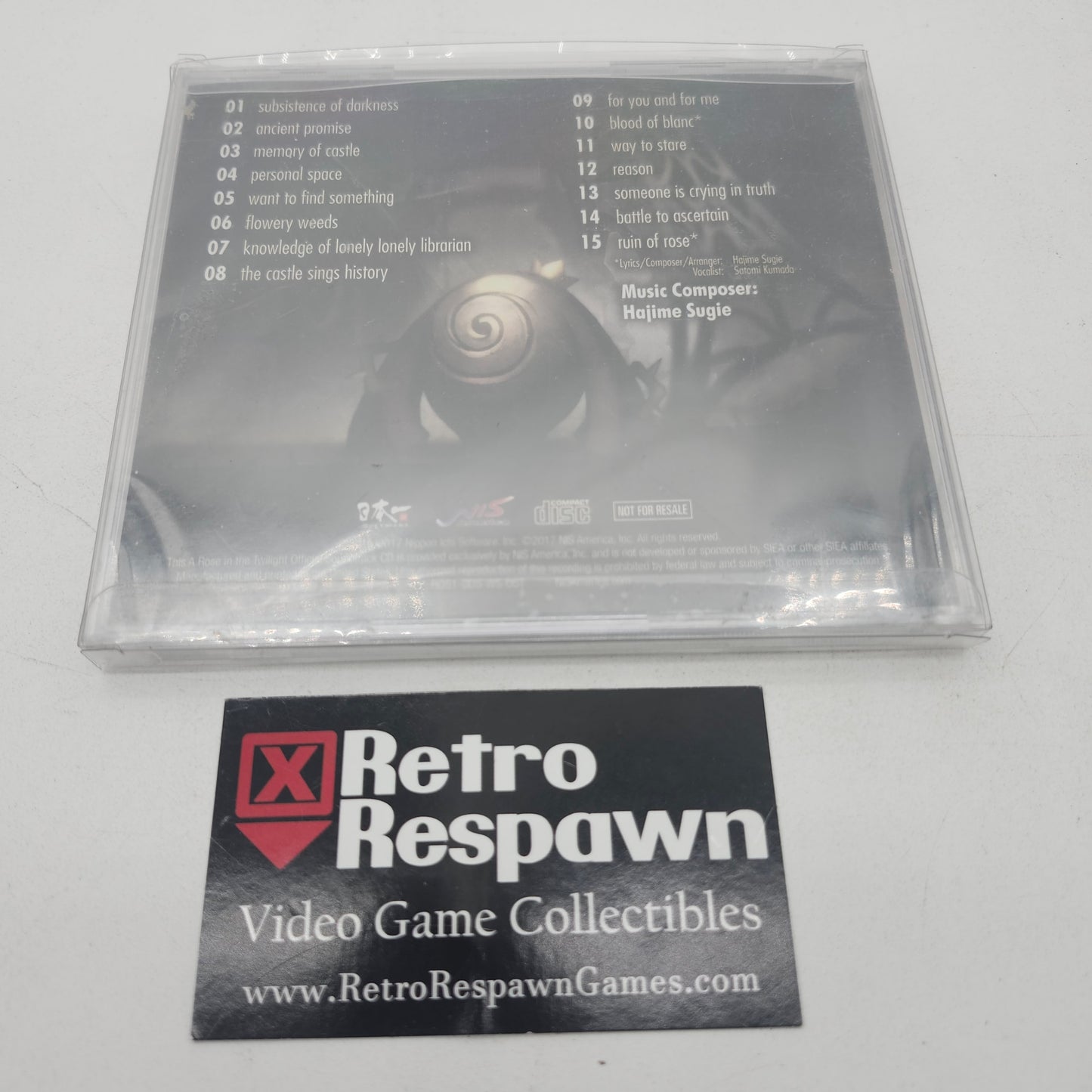 A Rose in the Twilight Official Soundtrack- CD (Sealed)