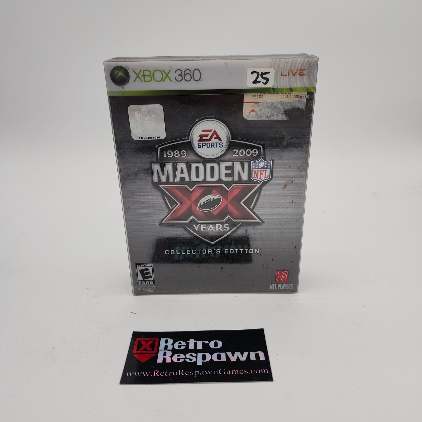 Madden 2009 20th Anniversary Edition - Xbox 360 (Complete)