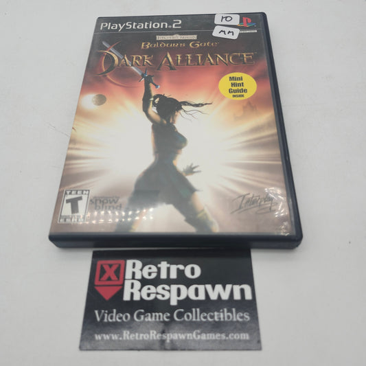 Baldur's Gate Dark Alliance - Playstation 2 (Missing Manual)