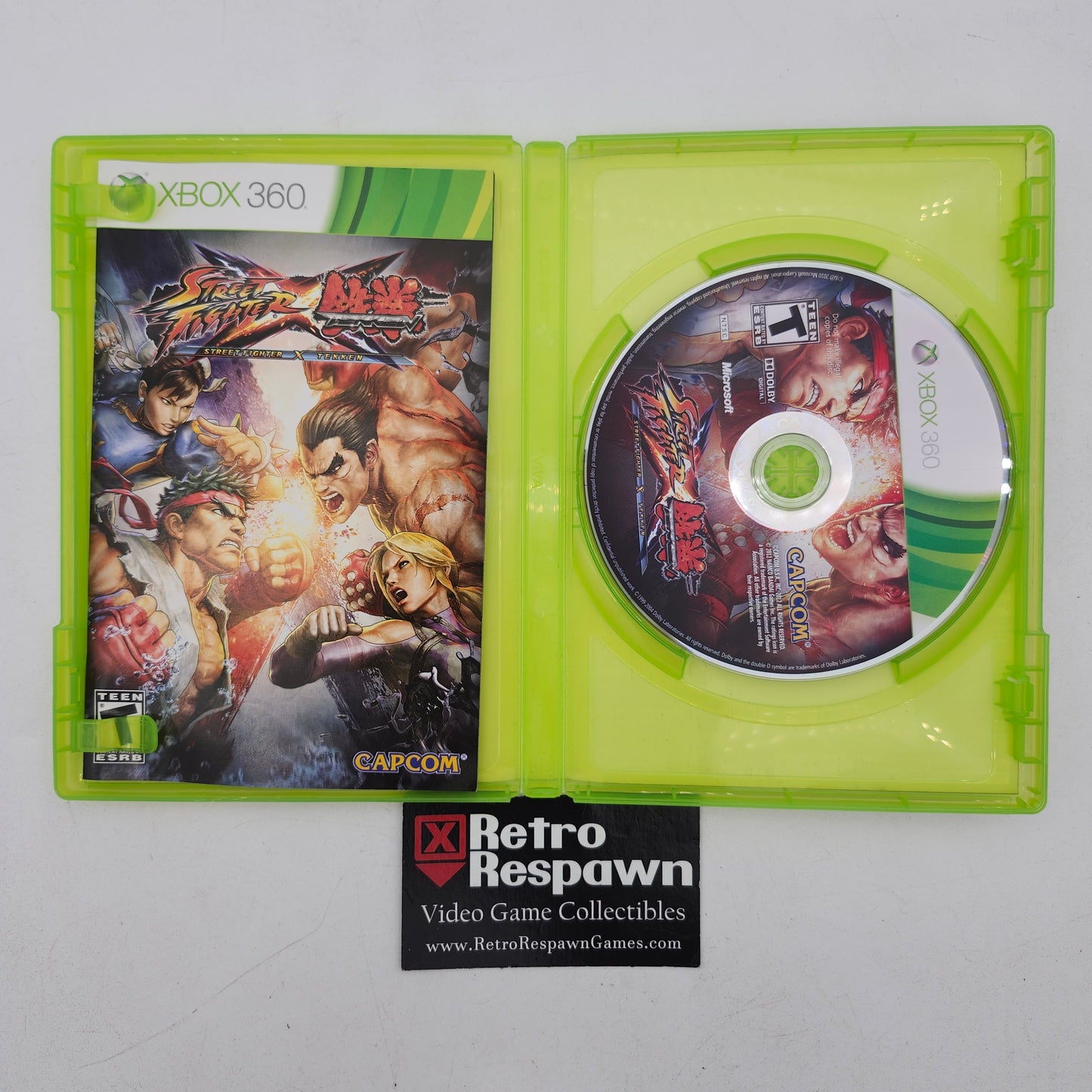 Street Fighter X Tekken - Xbox 360 (Complete)
