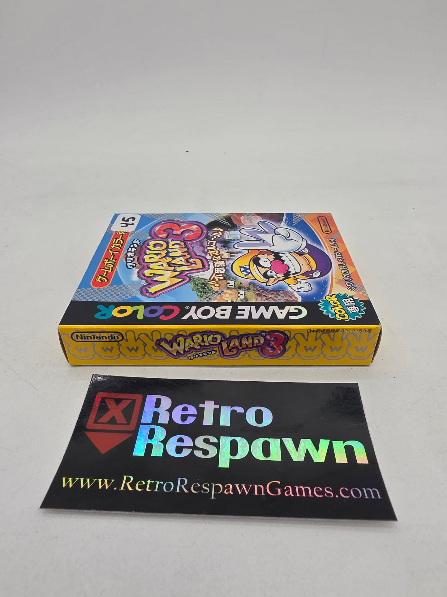 Wario Land 3 - JP GameBoy Color (Missing Manual)