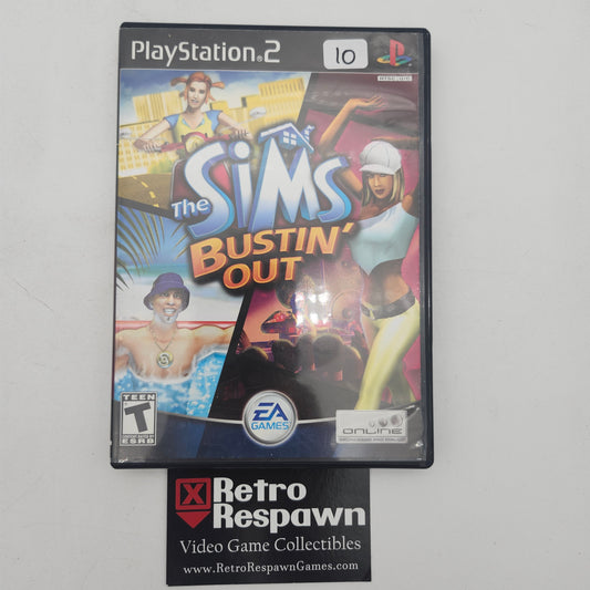 The Sims Bustin Out - Playstation 2 (Complete)