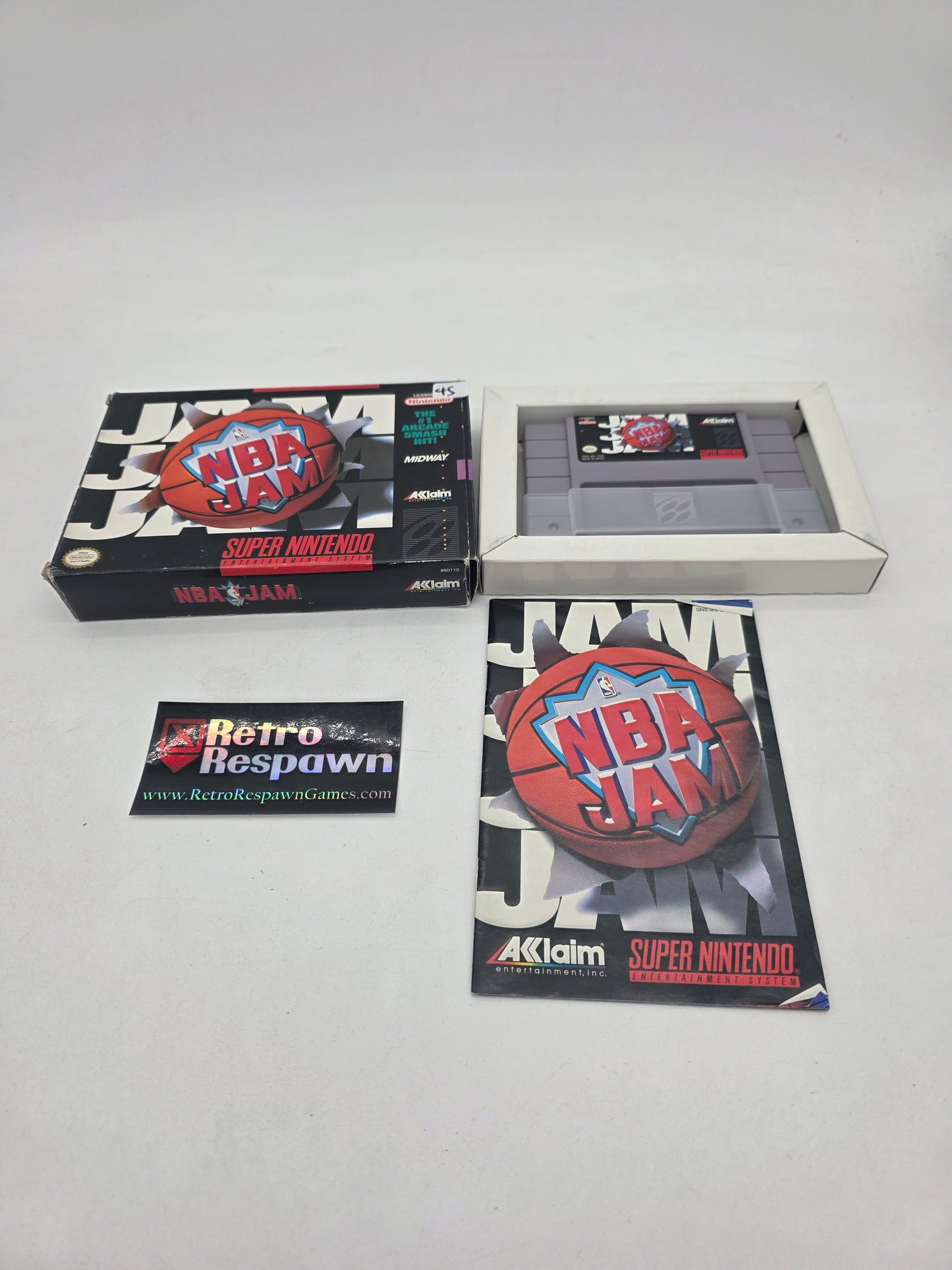 NBA Jam - Super Nintendo (Complete)