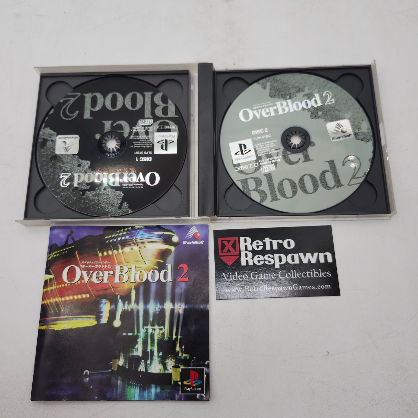 OverBlood 2 - JP Playstation (Complete)