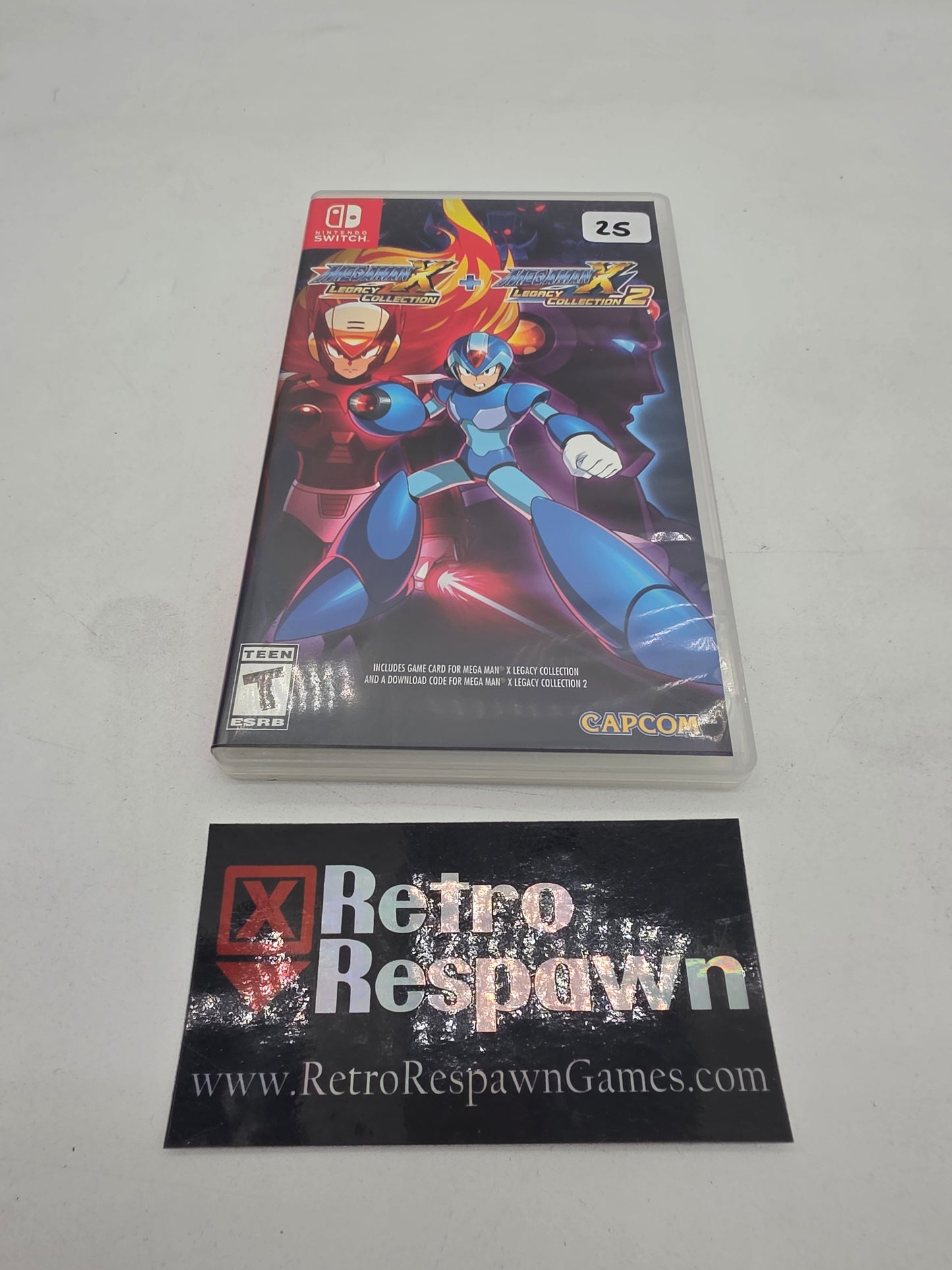 Mega Man X Legacy Collection 1 + 2 - Nintendo Switch (Complete)