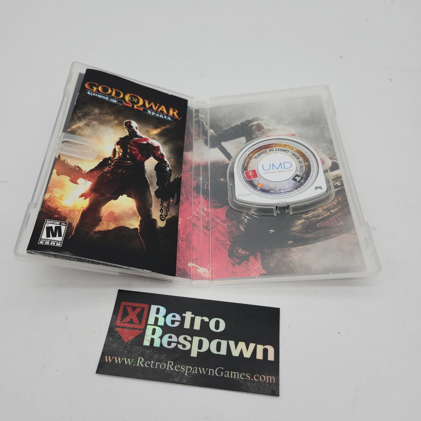 God of War: Ghost of Sparta - PSP (Complete)