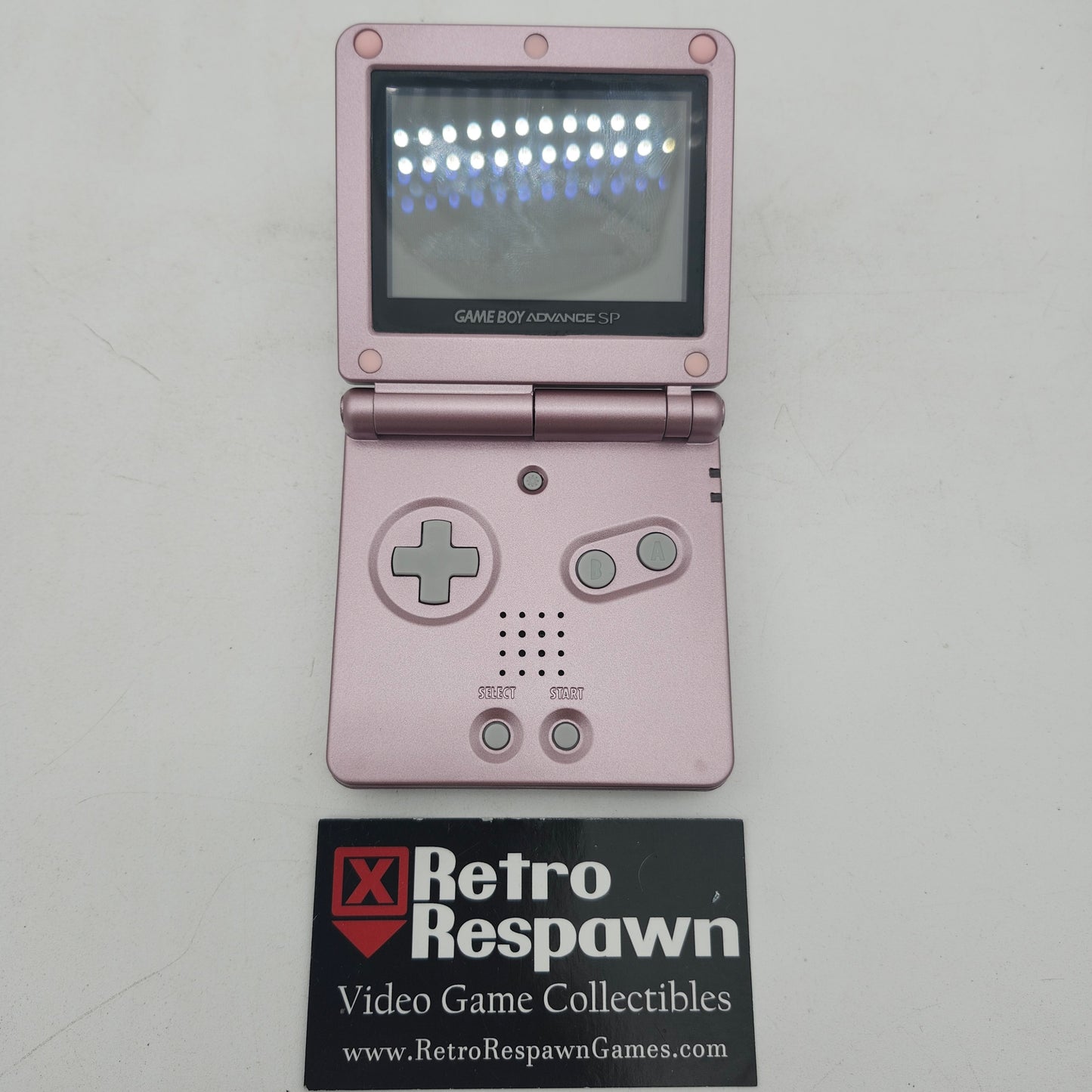 Pearl Pink Gameboy Advance SP - JP GameBoy Advance (Console + Charger)