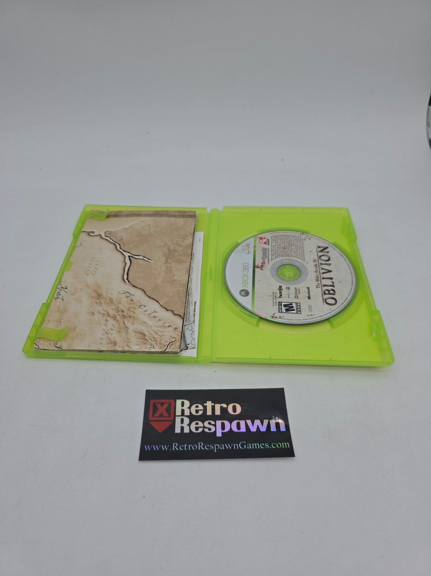 Elder Scrolls IV Oblivion - Xbox 360 (Complete)