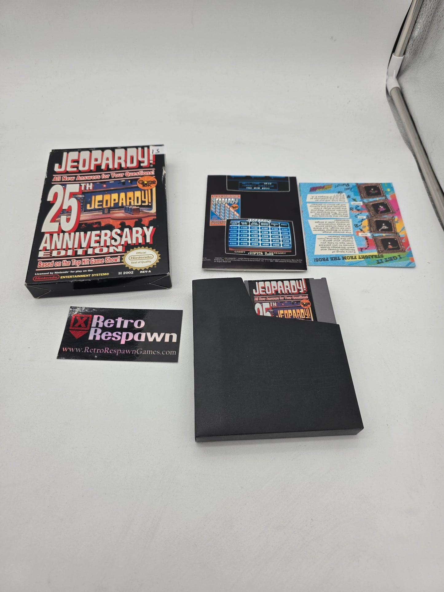Jeopardy 25th Anniversary - NES (Missing Manual)