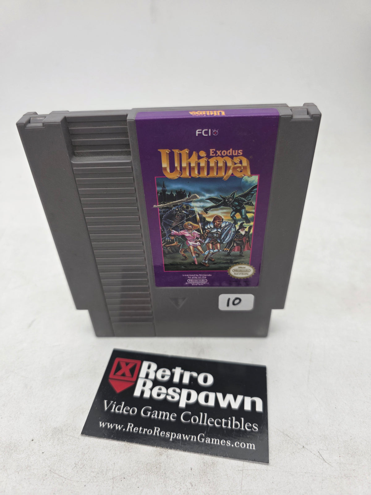 Ultima Exodus - NES (Game Only)