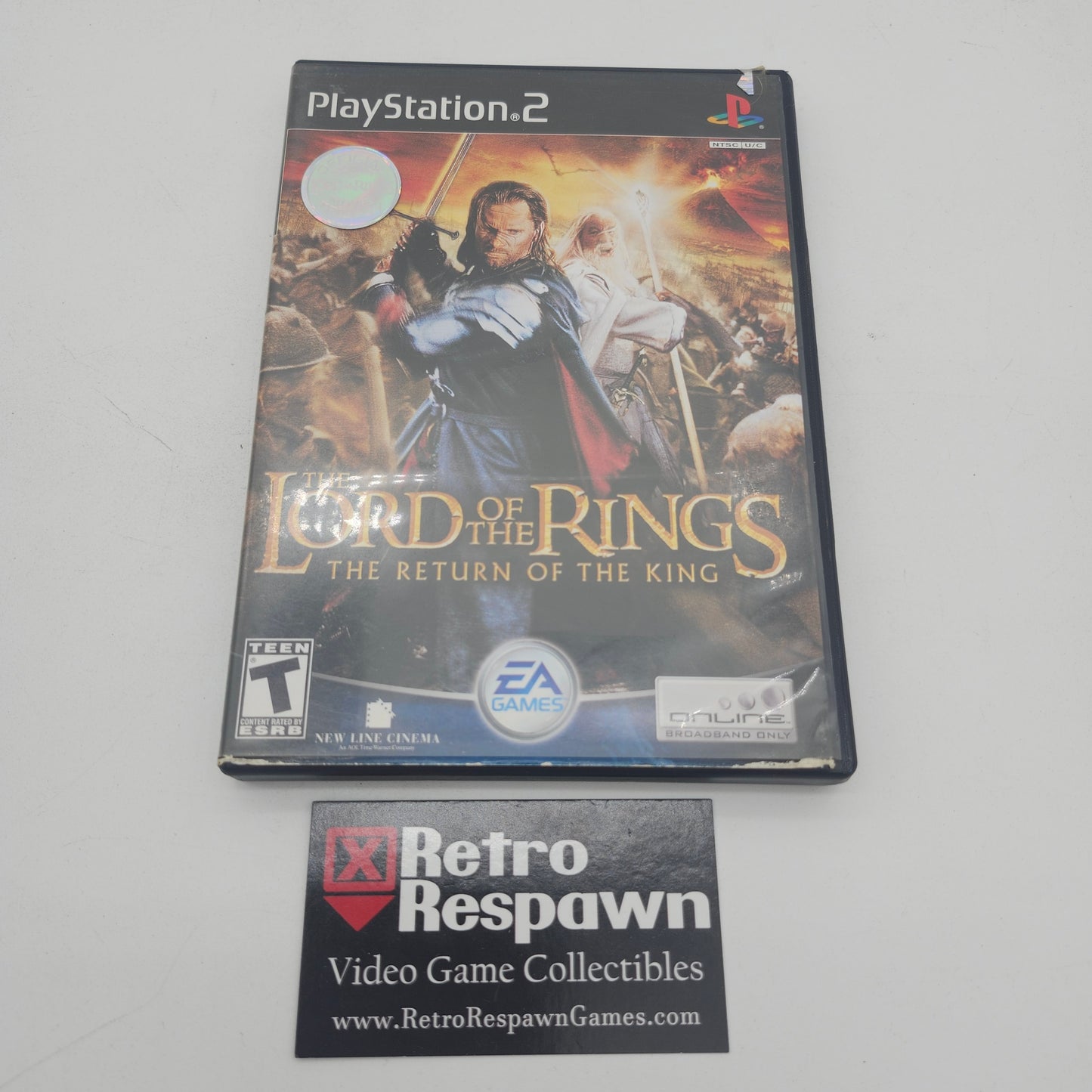 Lord of the Rings Return of the King - Playstation 2 (Complete)