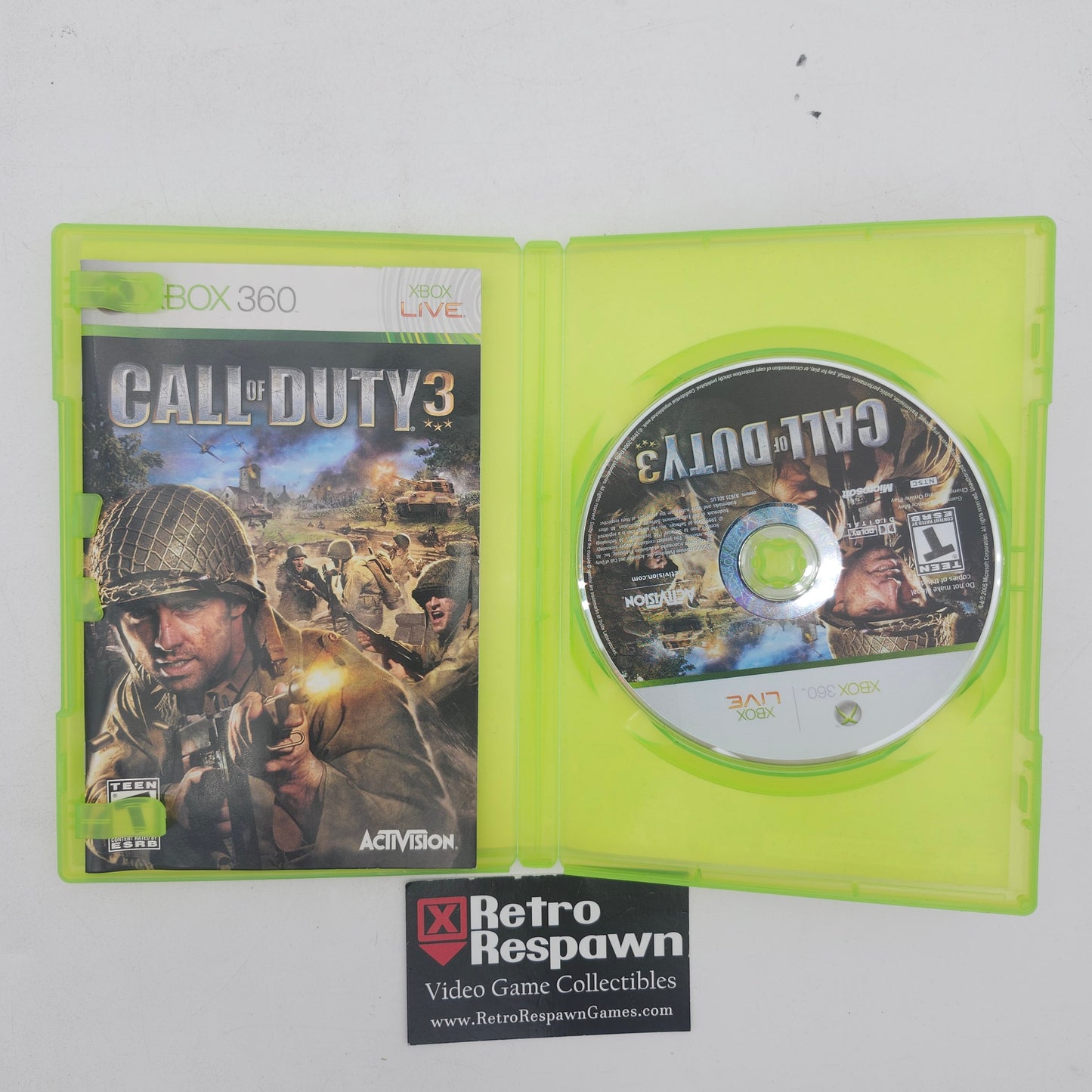 Call of Duty 3 - Xbox 360 (Complete)