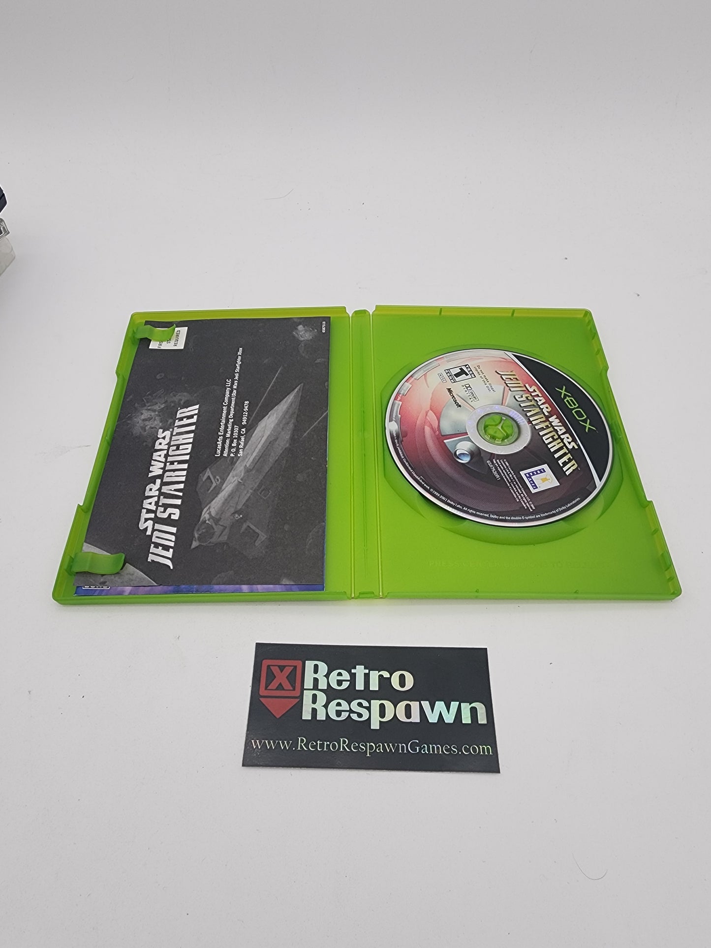 Star Wars Jedi Starfighter - Xbox (Complete)