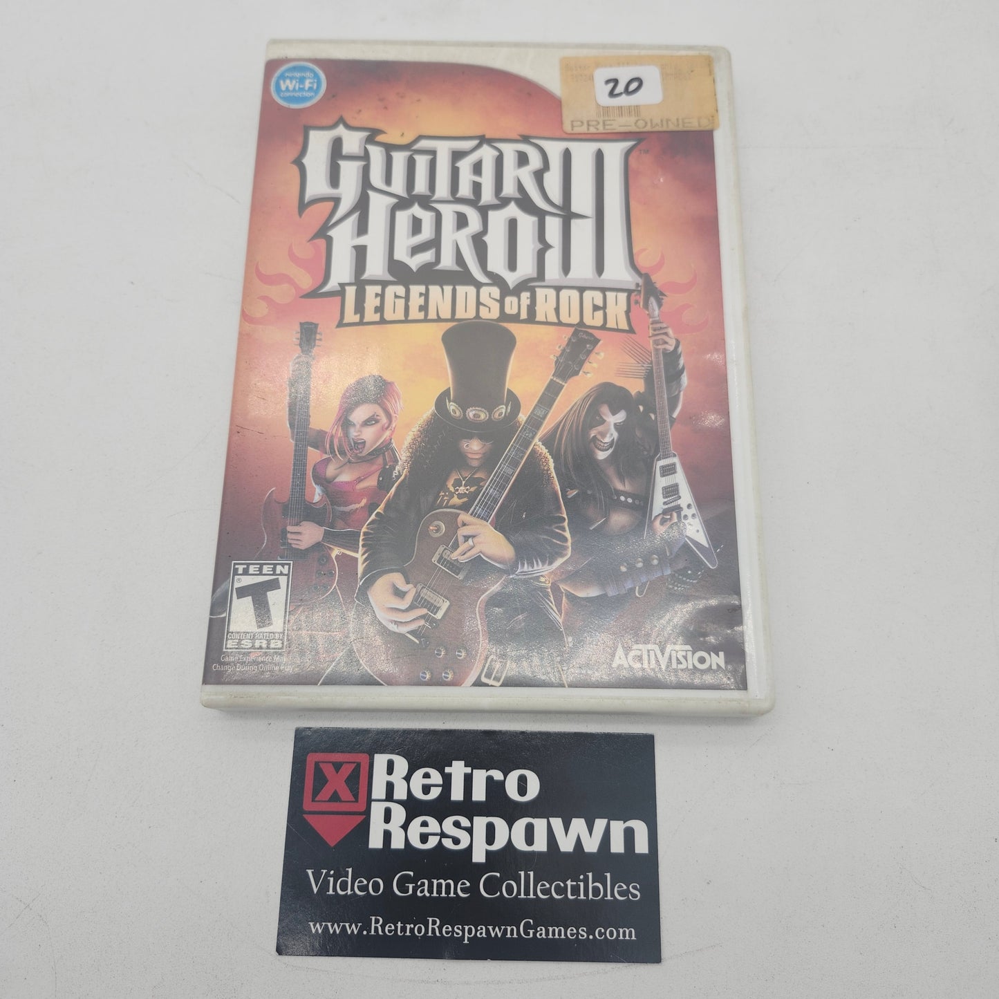 Guitar Hero III Legends of Rock - Wii (Complete)