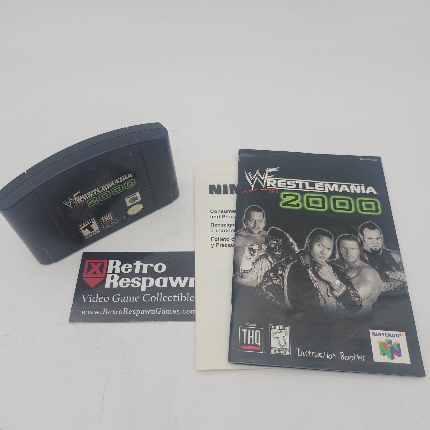 WWF Wrestlemania 2000 - Nintendo 64 (Complete)