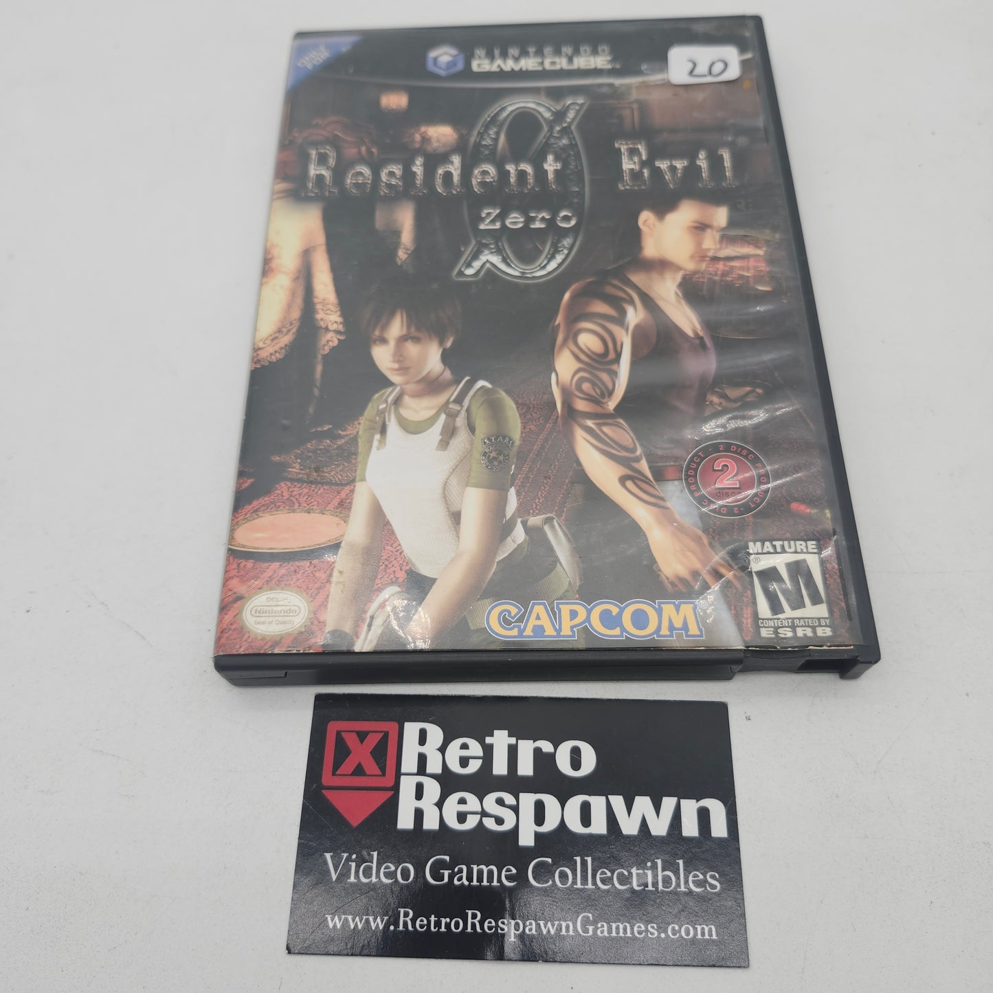 Resident Evil Zero - Gamecube (Missing Manual)