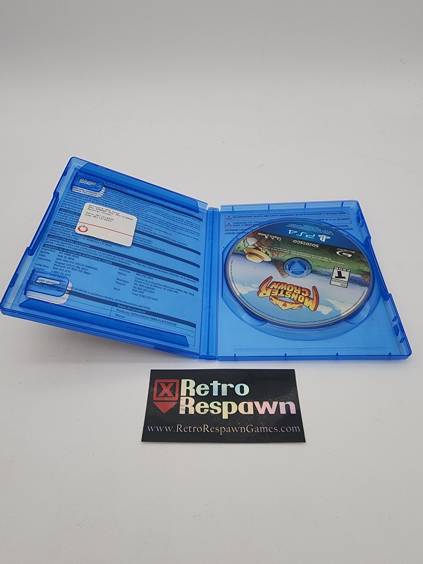 Monster Crown - Playstation 4 (Complete)