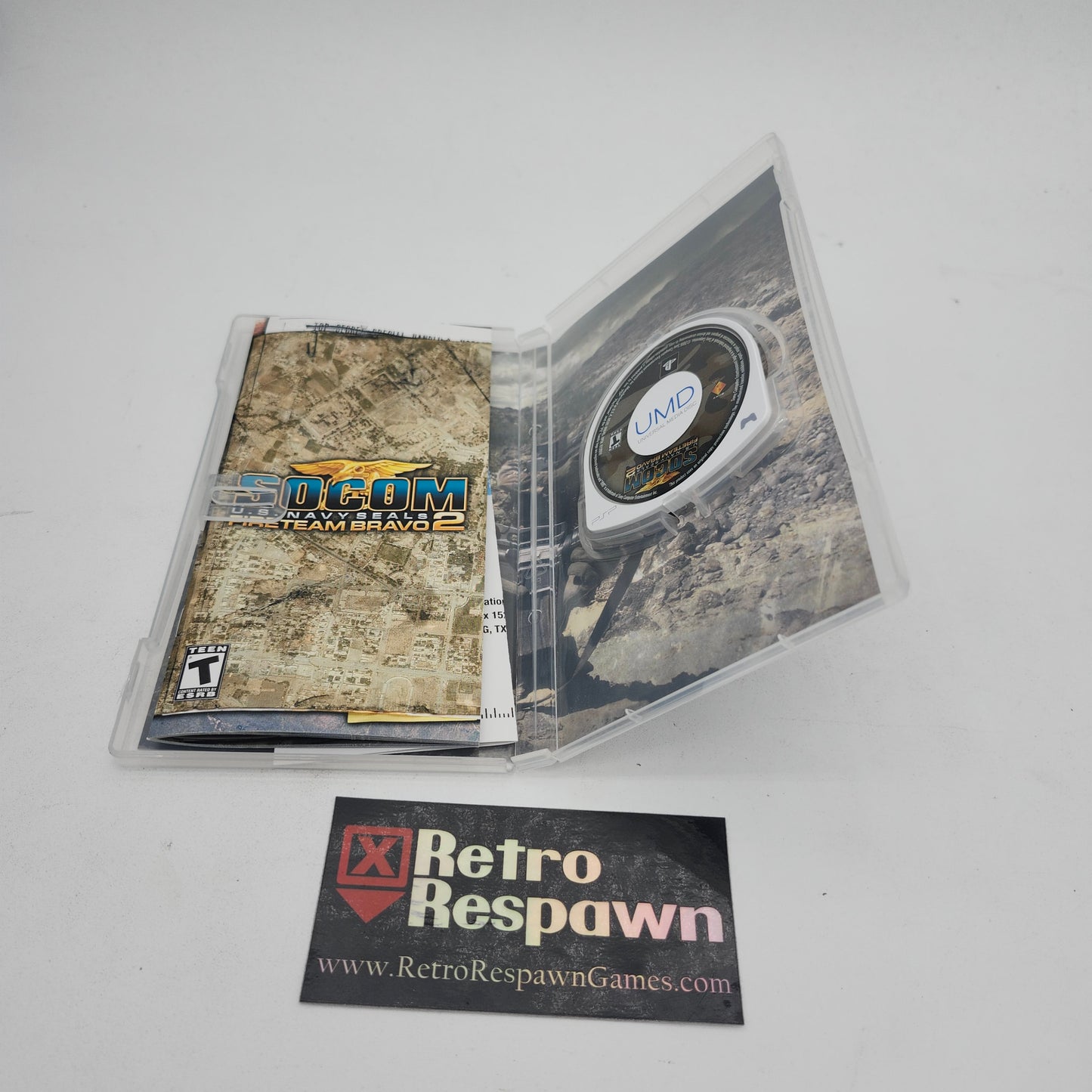 SOCOM US Navy Seals Fireteam Bravo 2 - PSP (Complete)