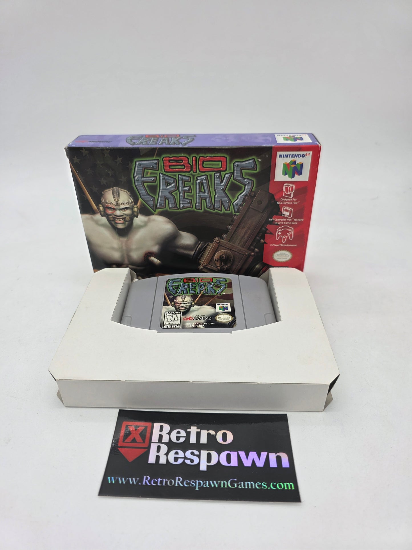 Biofreaks - Nintendo 64 (Missing Manual)