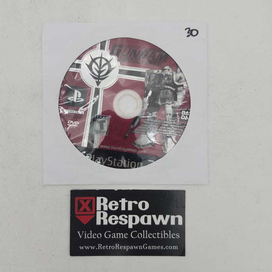 Mobile Suit Gundam Zeonic Front - Playstation 2 (Game Only)