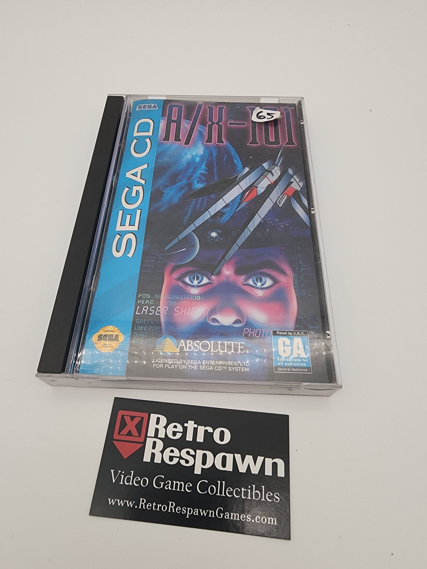 A/X-101 - Sega CD (Complete)