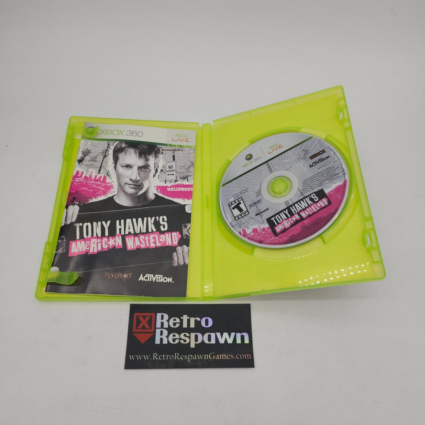 Tony Hawk American Wasteland - Xbox 360 (Complete)