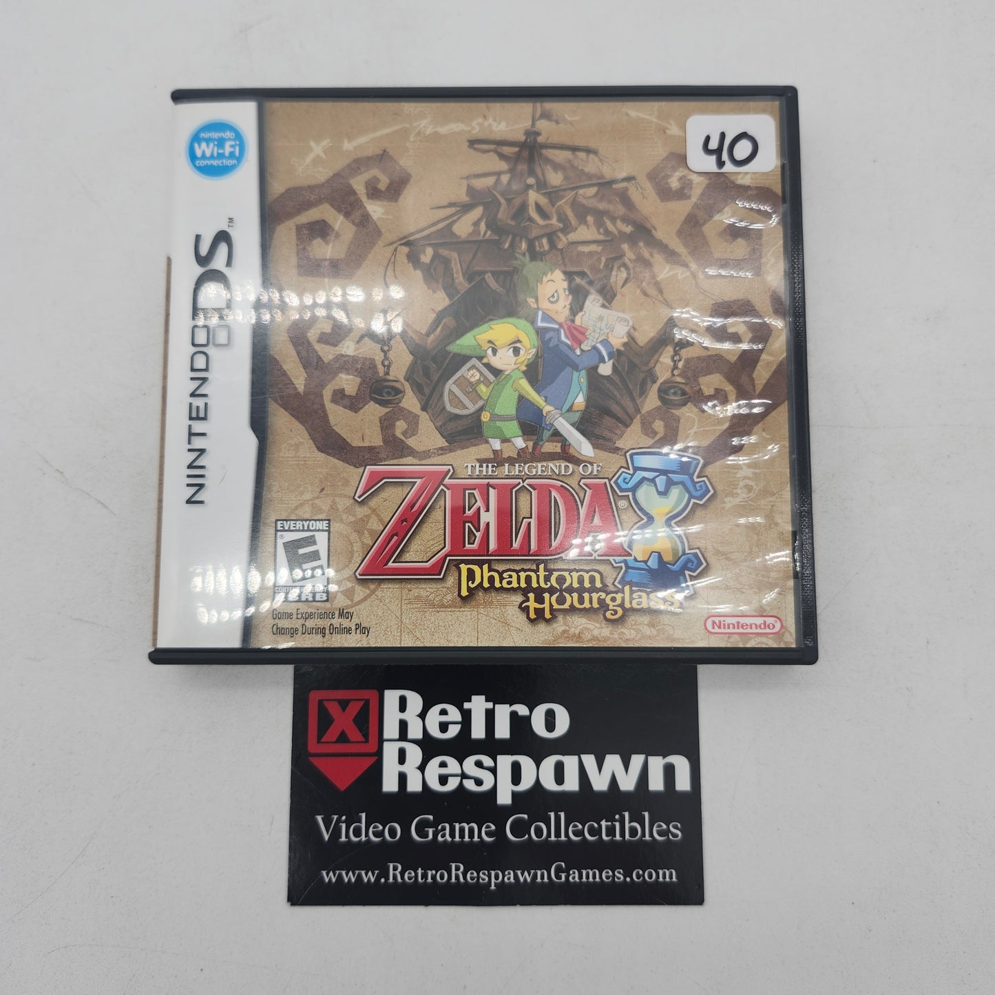 Zelda Phantom Hourglass - Nintendo DS (Complete)